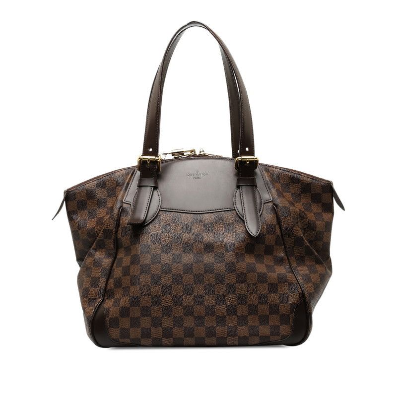 Louis Vuitton Louis Vuitton Louis Vuitton Damier Verona GM Handbag Tote Bag N41119 Canvas Tote Bag N41119 in Very Good Condition Size ONE SIZE - 1 Thumbnail
