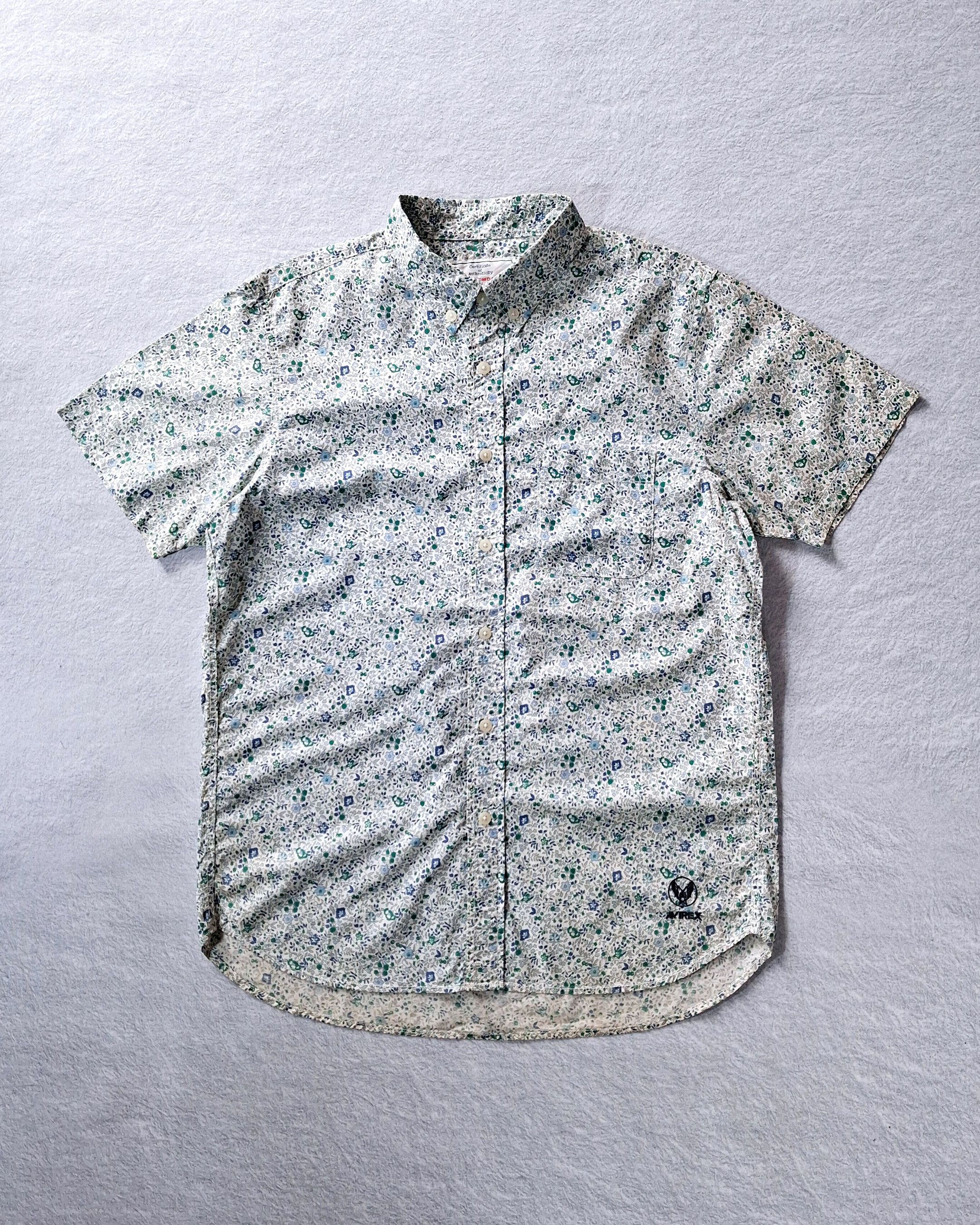 Avirex AVIREX FLORAL BUTTON DOWN SHIRT Size US M / EU 48-50 / 2 - 1 Thumbnail