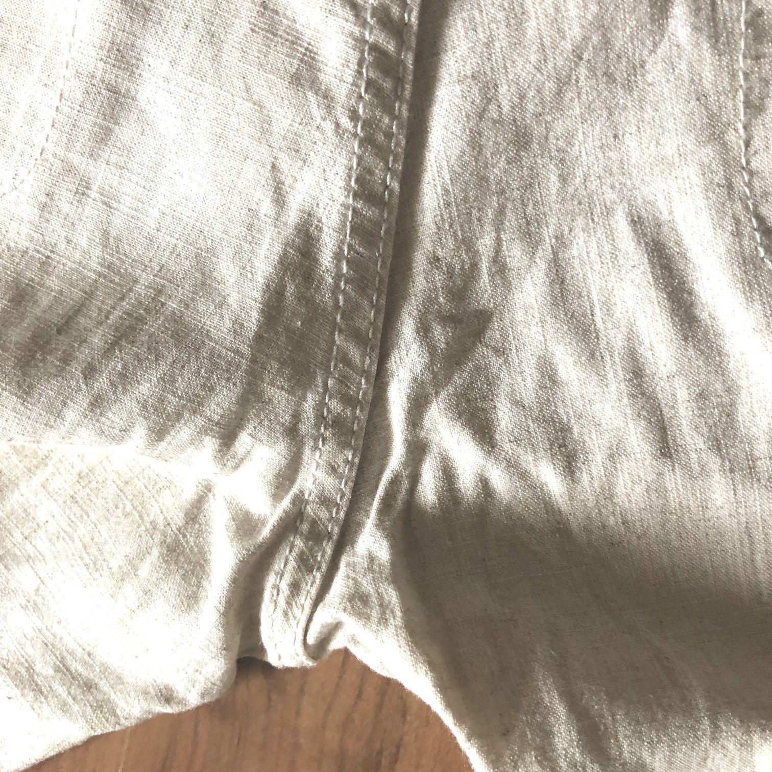 Other Women's pants linen/viscose cream size M Size 27" / US 4 / IT 40 - 5 Thumbnail