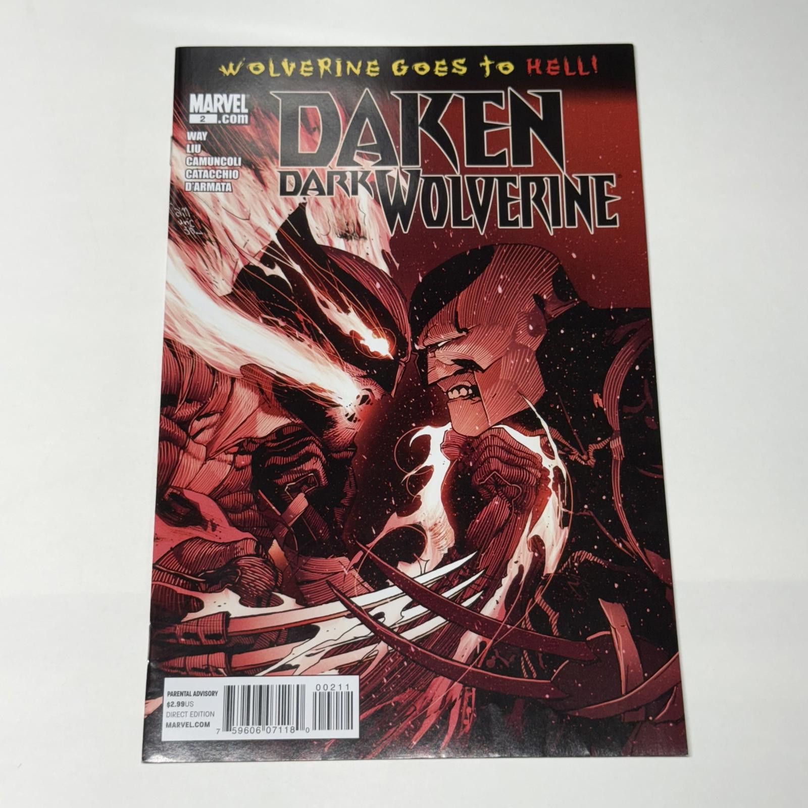 Marvel Comics Daken: Dark Wolverine #2 Marvel 2 Comic Book DEC 2010 NM+ Size ONE SIZE - 2 Thumbnail