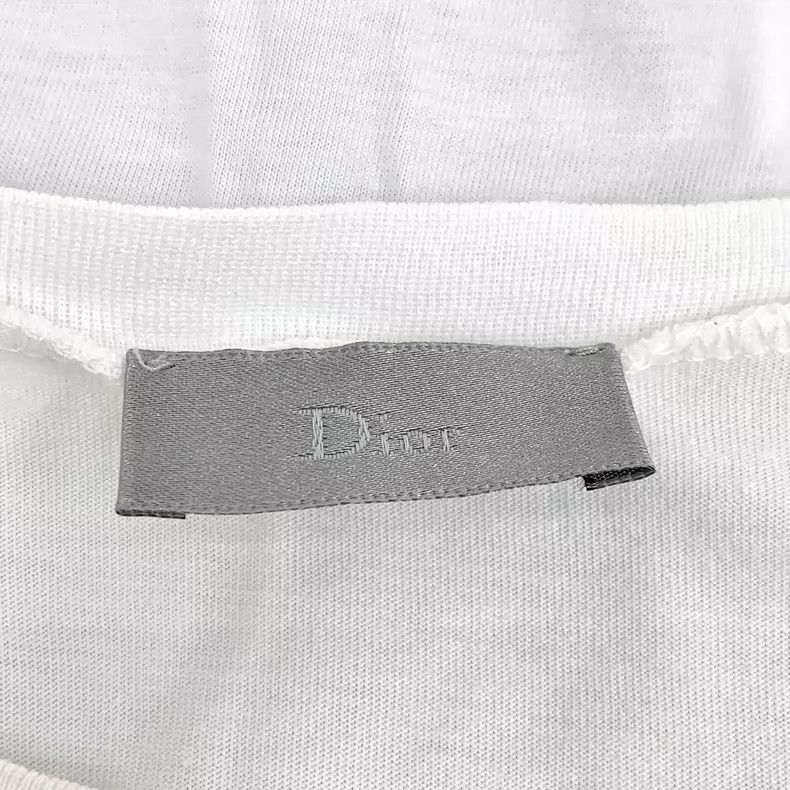Dior Dior White bear print cotton round-neck short-sleeved T-shi Size US M / EU 48-50 / 2 - 6 Thumbnail