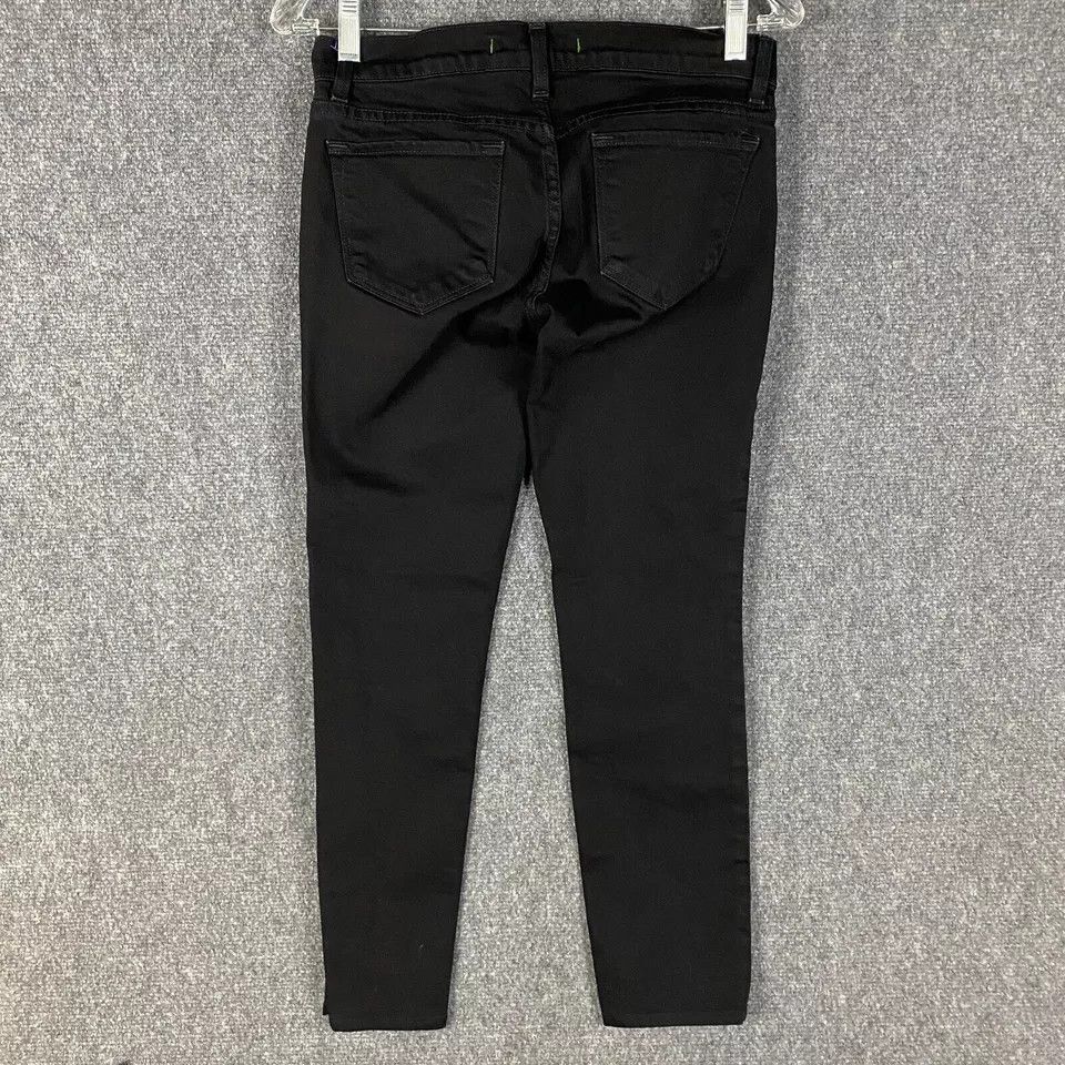 J Brand J Brand Jeans Women's Size 26 Denim Black Skinny Leg Cotton Size 26" / US 2 / IT 38 - 6 Thumbnail