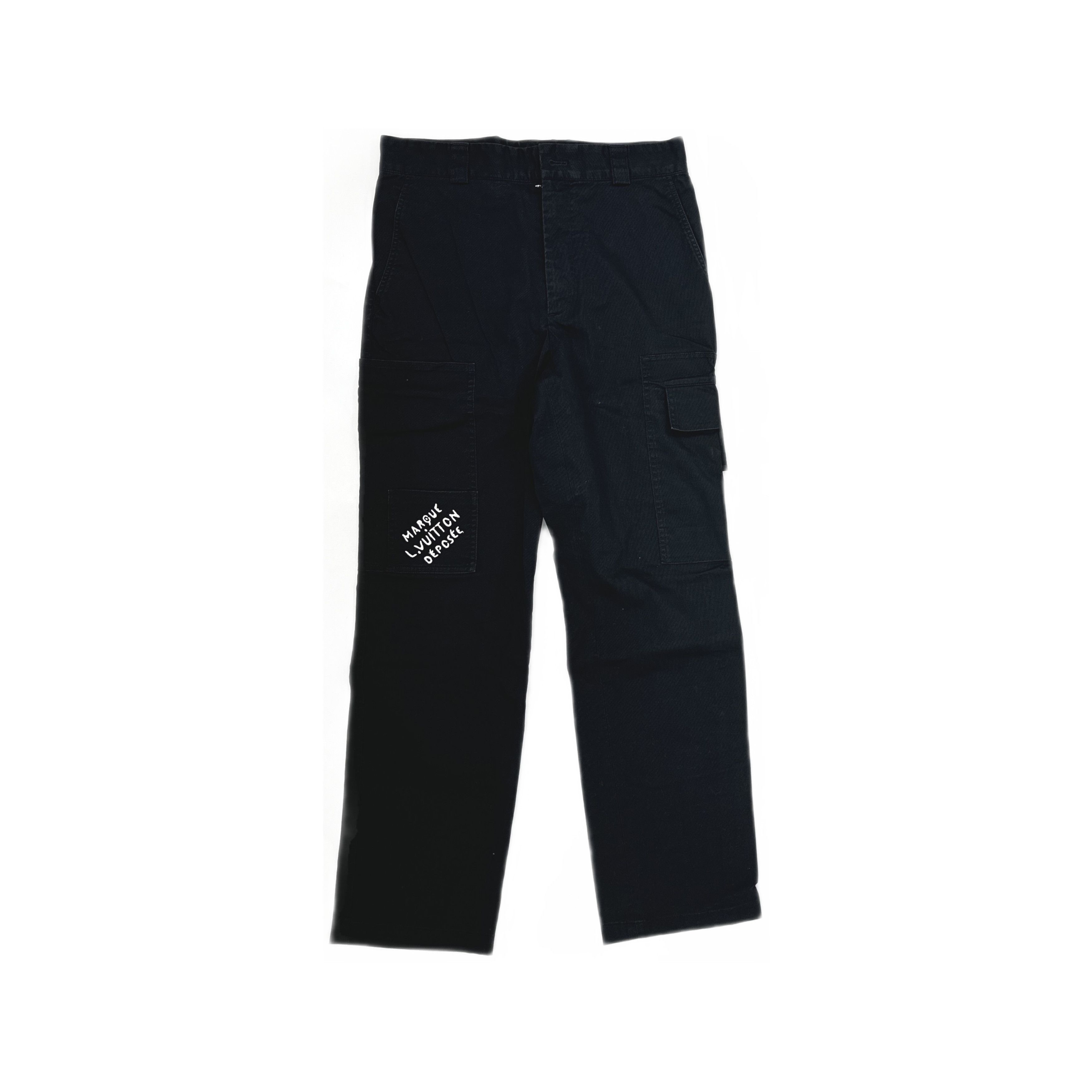 Louis Vuitton Louis Vuitton Logo Print Cargo Pants Size 30 Size US 30 / EU 46 - 1 Thumbnail