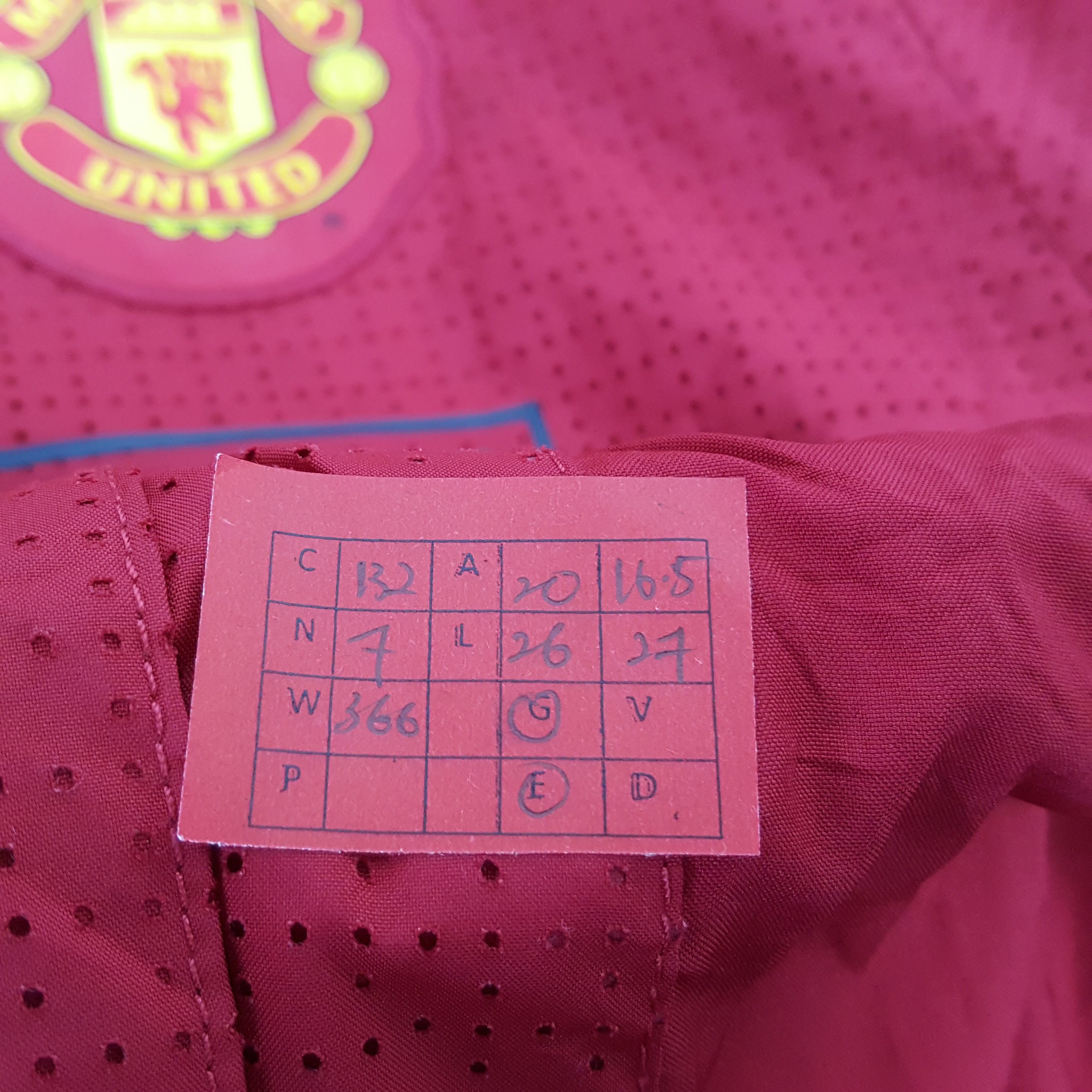 Nike × Vintage Nike Manchester United AIG Football Soccer Club Jacket Size US S / EU 44-46 / 1 - 13 Thumbnail
