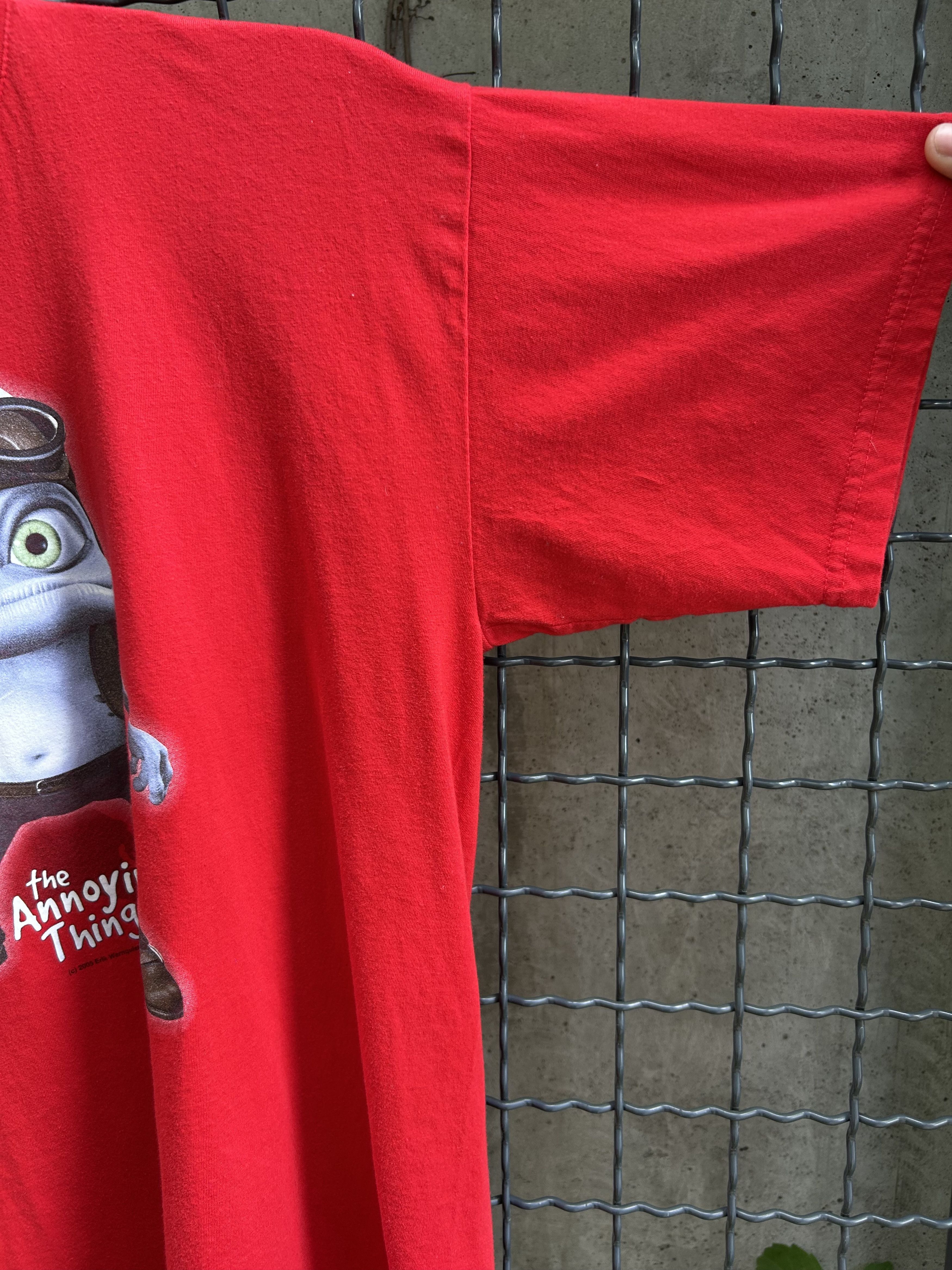 Band Tees Vintage 2005 Crazy Frog The Annoying Thing Music T-shirt Size US M / EU 48-50 / 2 - 8 Thumbnail