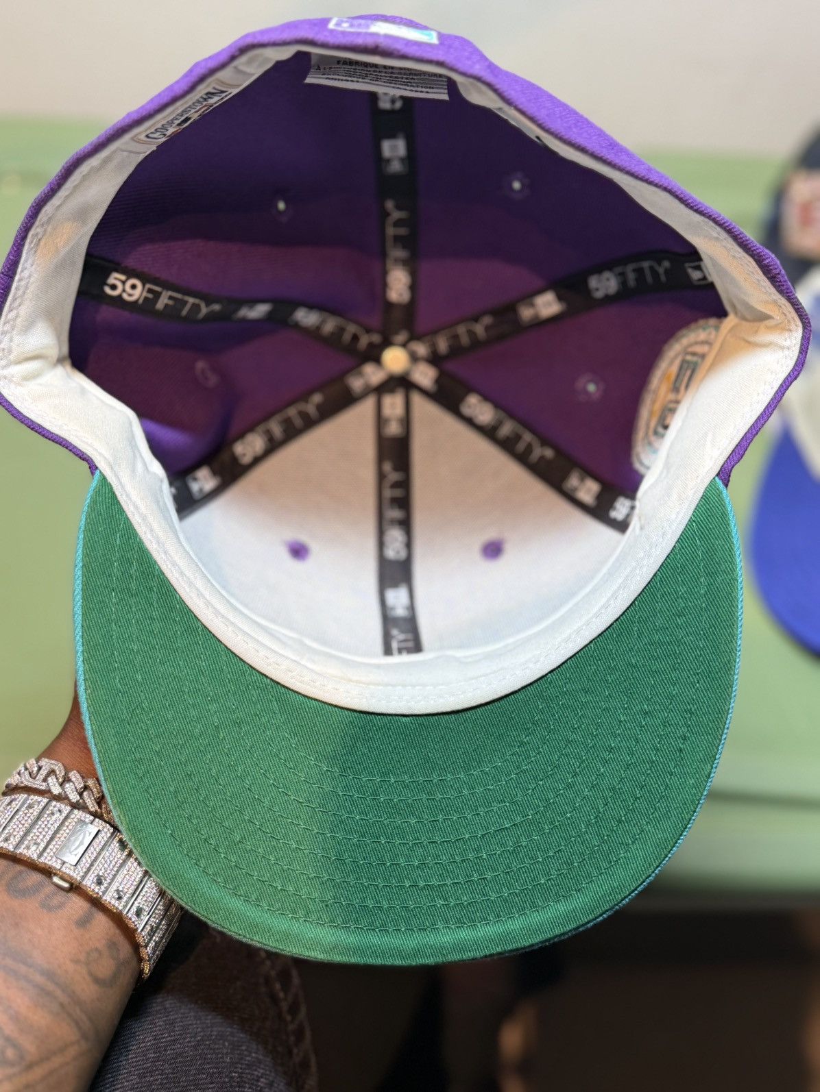 Hat Club × MyFitteds × New Era 7 3/4 LA Angels Ice Cold Fashion 2 Tone 50th Anniversary Size ONE SIZE - 5 Thumbnail