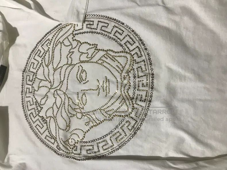 Versace Versace Full of diamond T-shirts Size US M / EU 48-50 / 2 - 6 Thumbnail