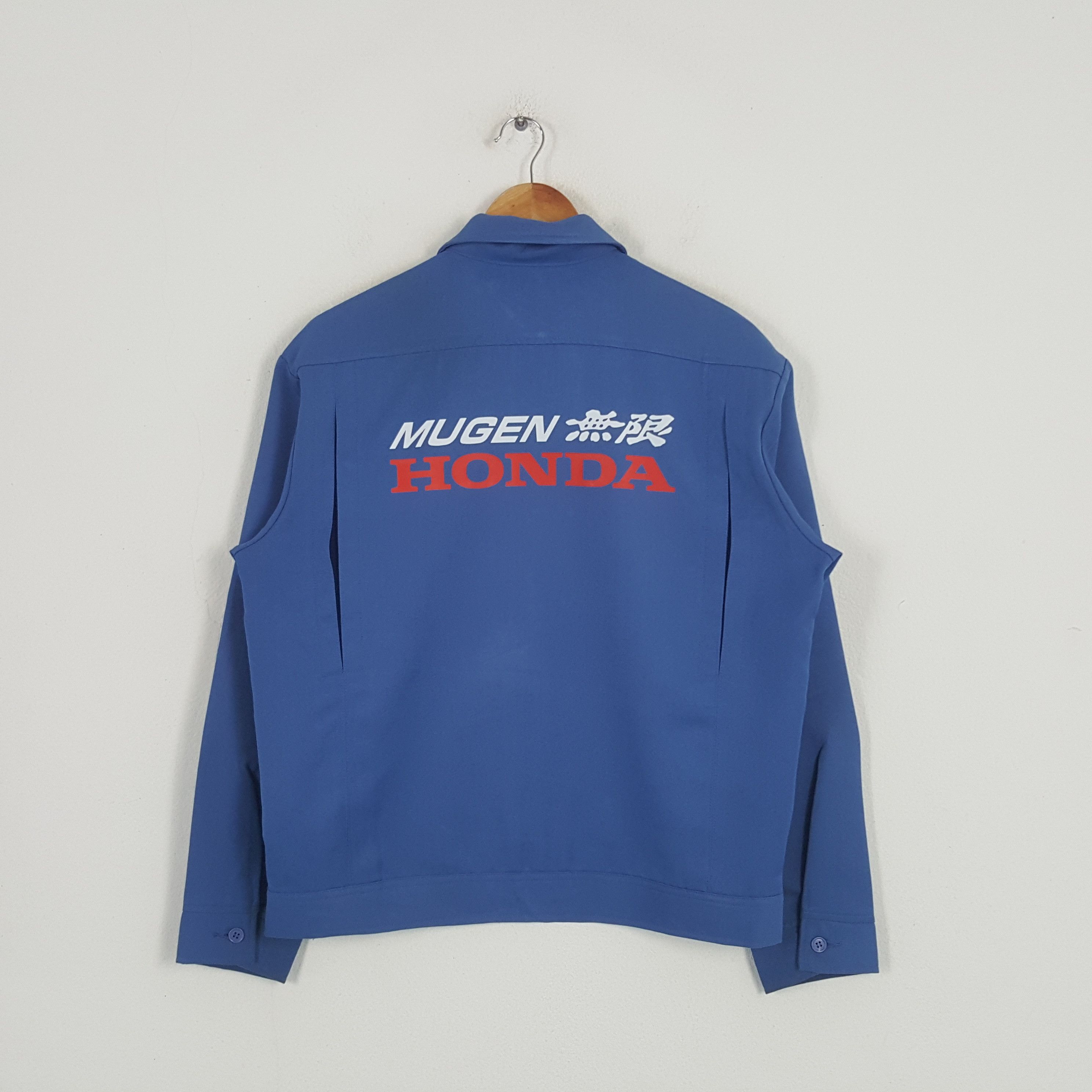 Honda × Japanese Brand × Vintage Vintage Mugen Honda Japanese Racing Team Custom Art Jackets Size US M / EU 48-50 / 2 - 1 Thumbnail
