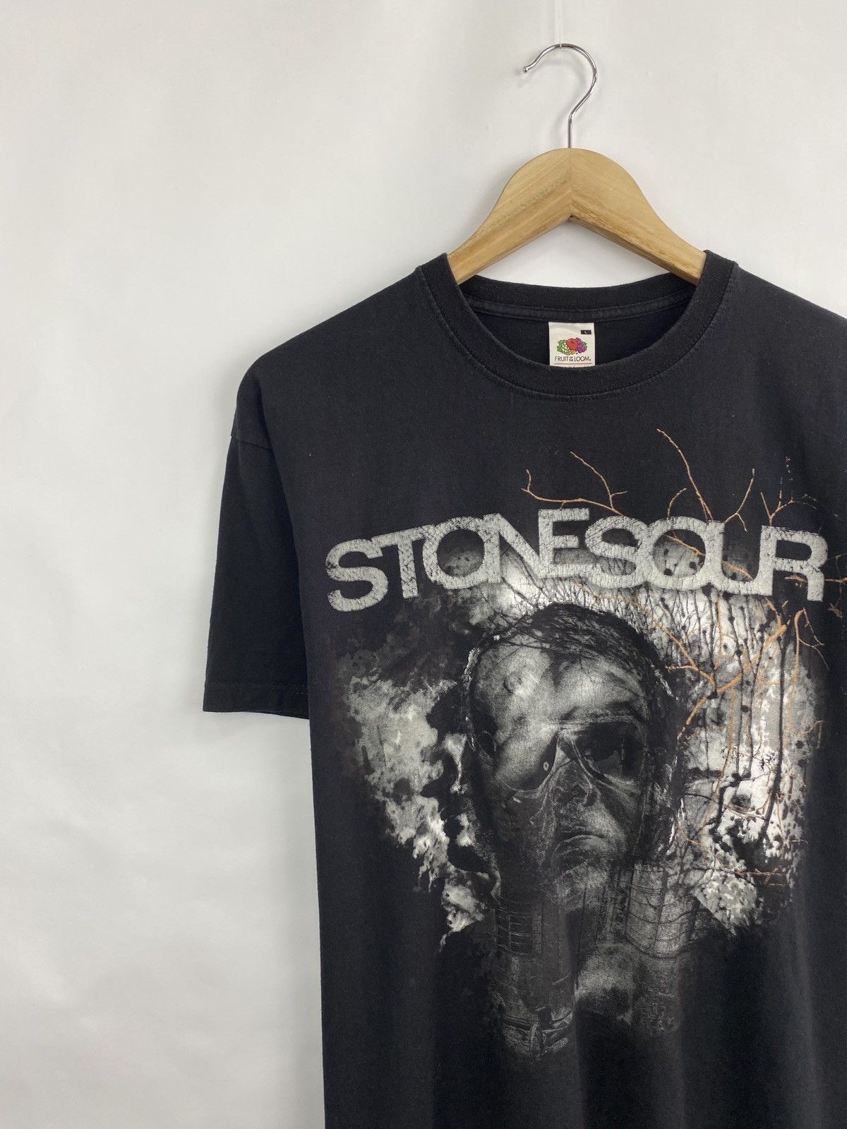 Fruit Of The Loom Vintage Stone Sour Rock Music Tour Band T-Shirt Size US L / EU 52-54 / 3 - 2 Thumbnail