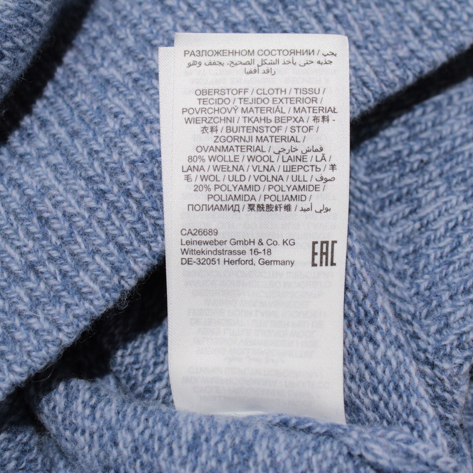 BRAX BRAX Sweater Size US L in Blue Size US L / EU 52-54 / 3 - 9 Thumbnail