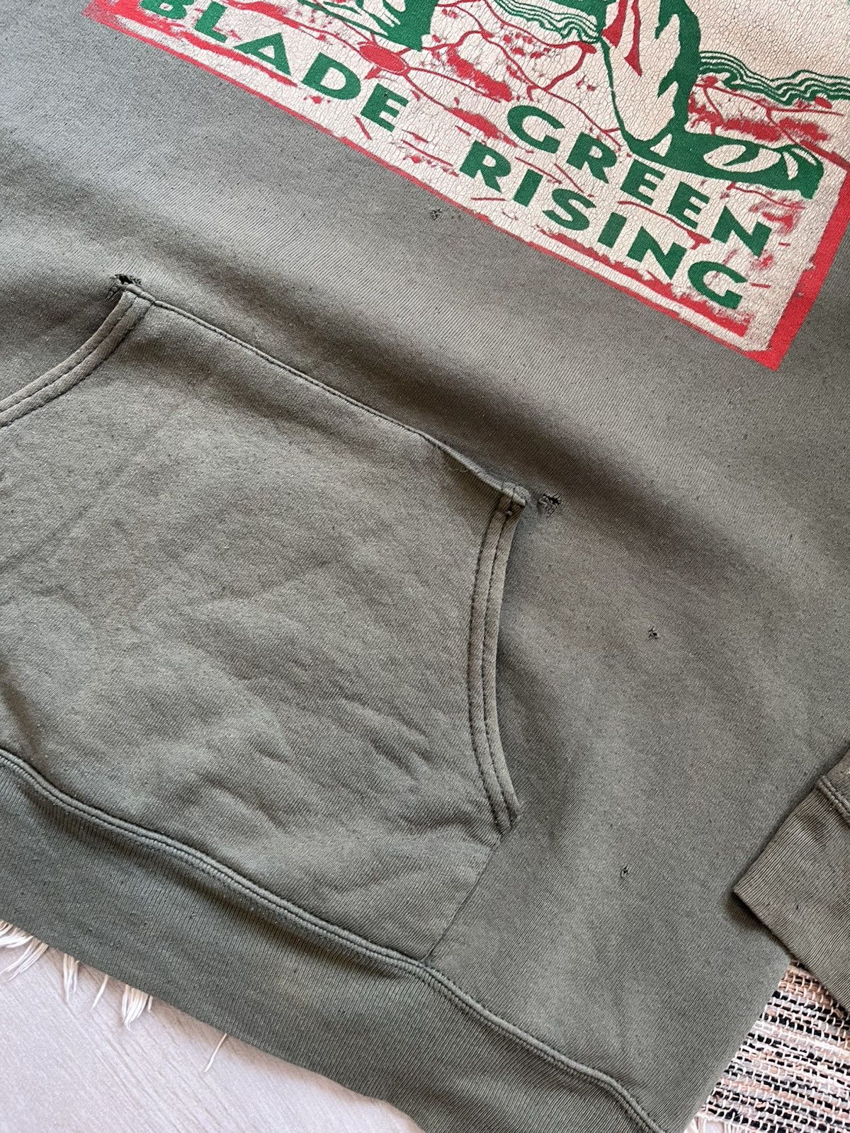 Band Tees × Vintage 00s Vintage The Levellers Distressed Hoodie PUNK 2003 Tour Size US XL / EU 56 / 4 - 8 Thumbnail