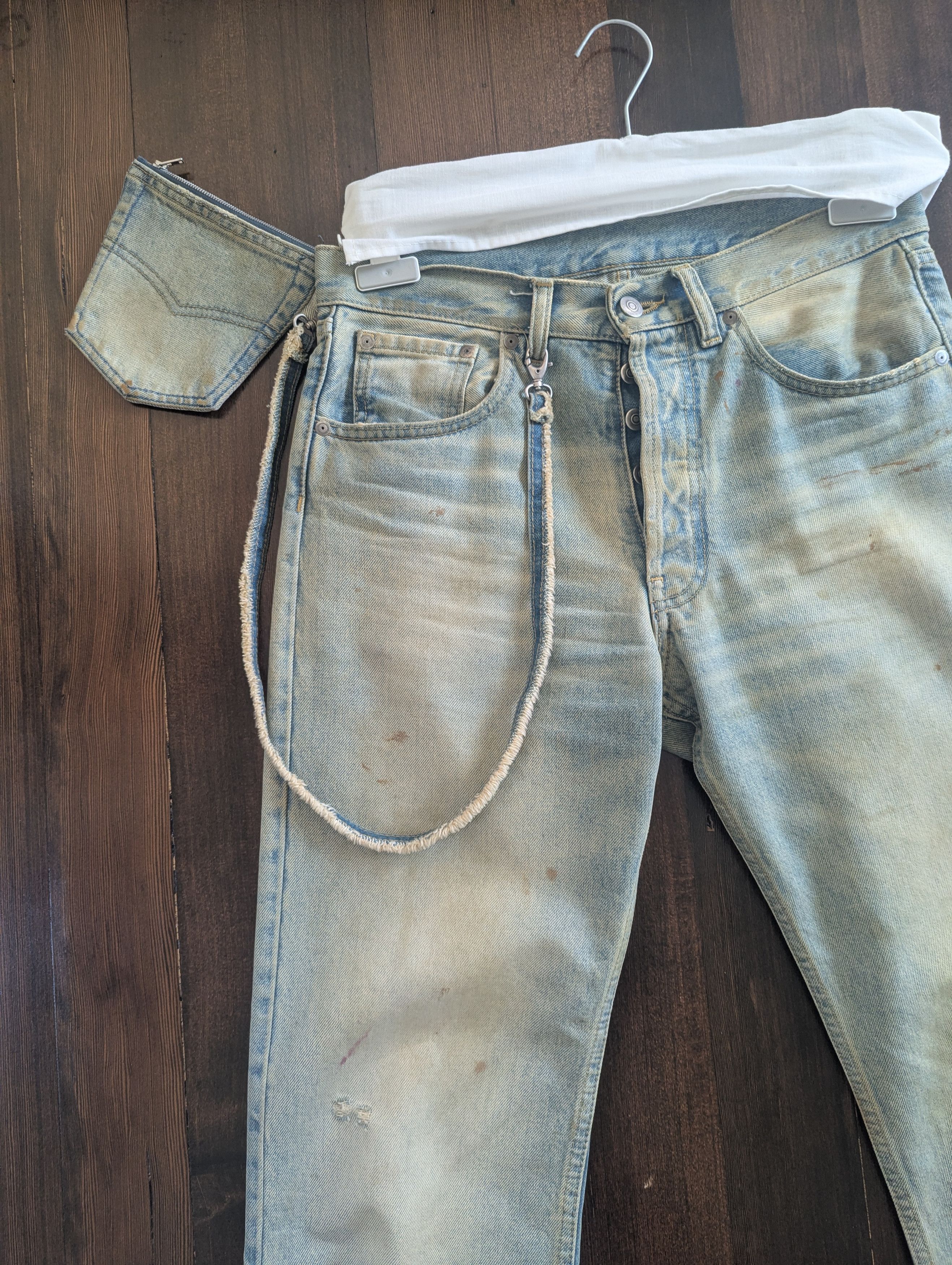 Maison Margiela Margiela SS22 Washed Denim Size US 30 / EU 46 - 2 Thumbnail