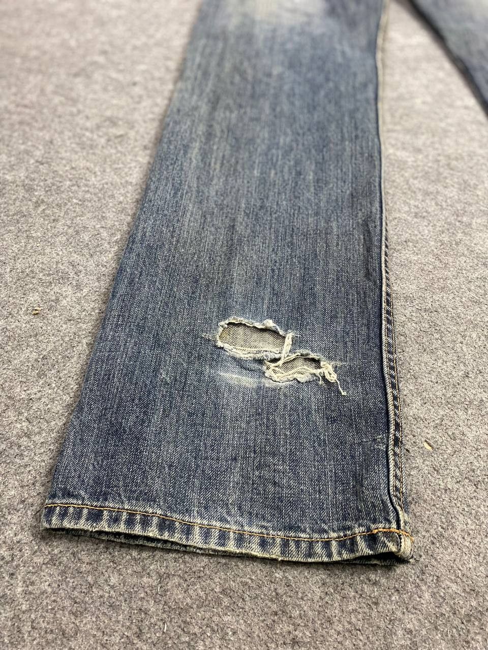 Japanese Brand japanese brand floral design trim distressed denim Size US 30 / EU 46 - 5 Thumbnail