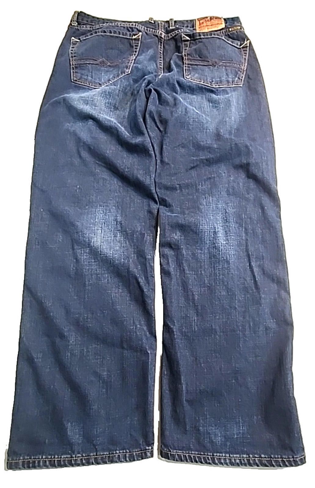 Lucky Brand Lucky Brand Mens Jeans Actual 36Wx31L Blue Relaxed LB2 Size US 36 / EU 52 - 5 Thumbnail