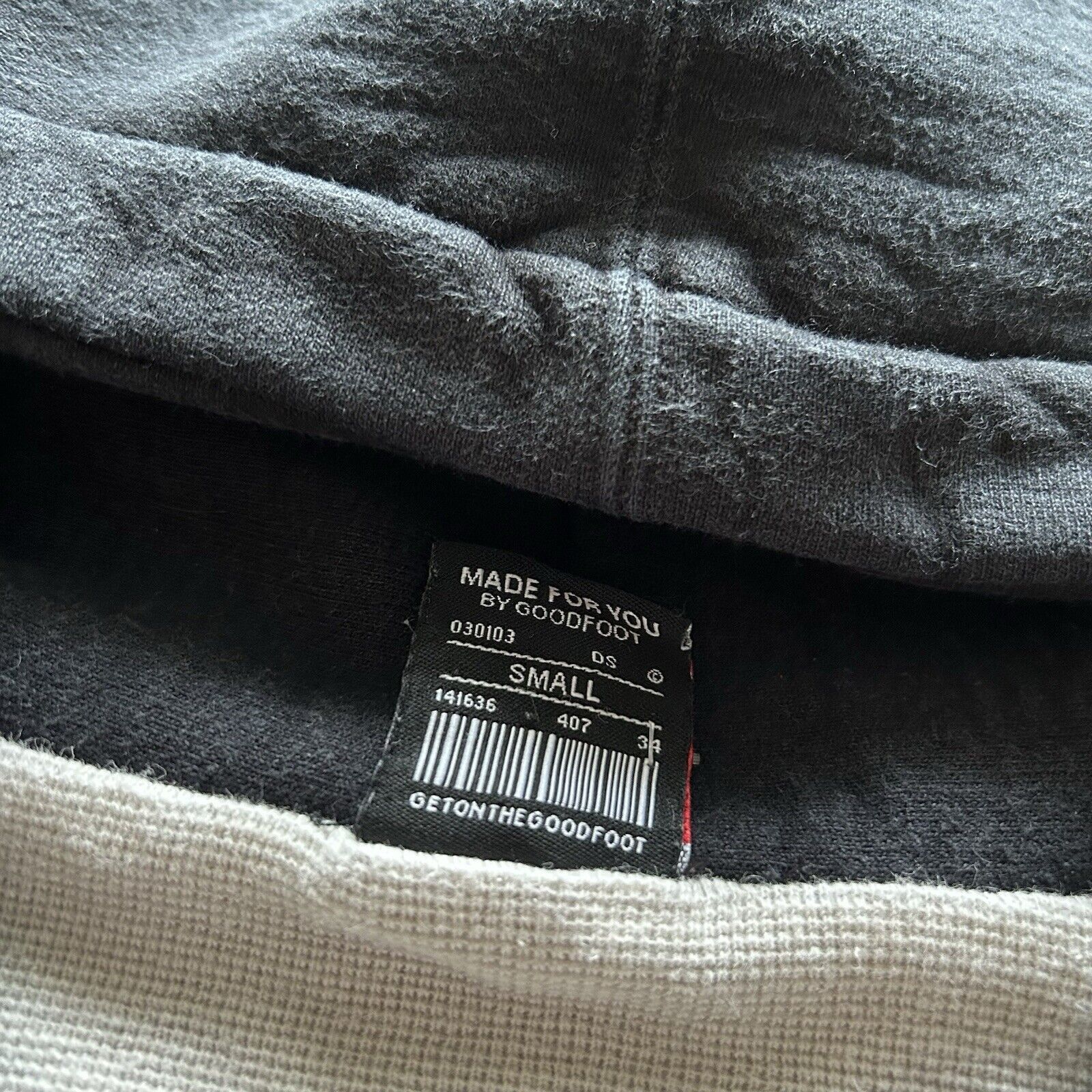 Vintage Vintage Good Foot GDFT Embroidered Zip Up Hoodie Small Black Size US S / EU 44-46 / 1 - 8 Thumbnail