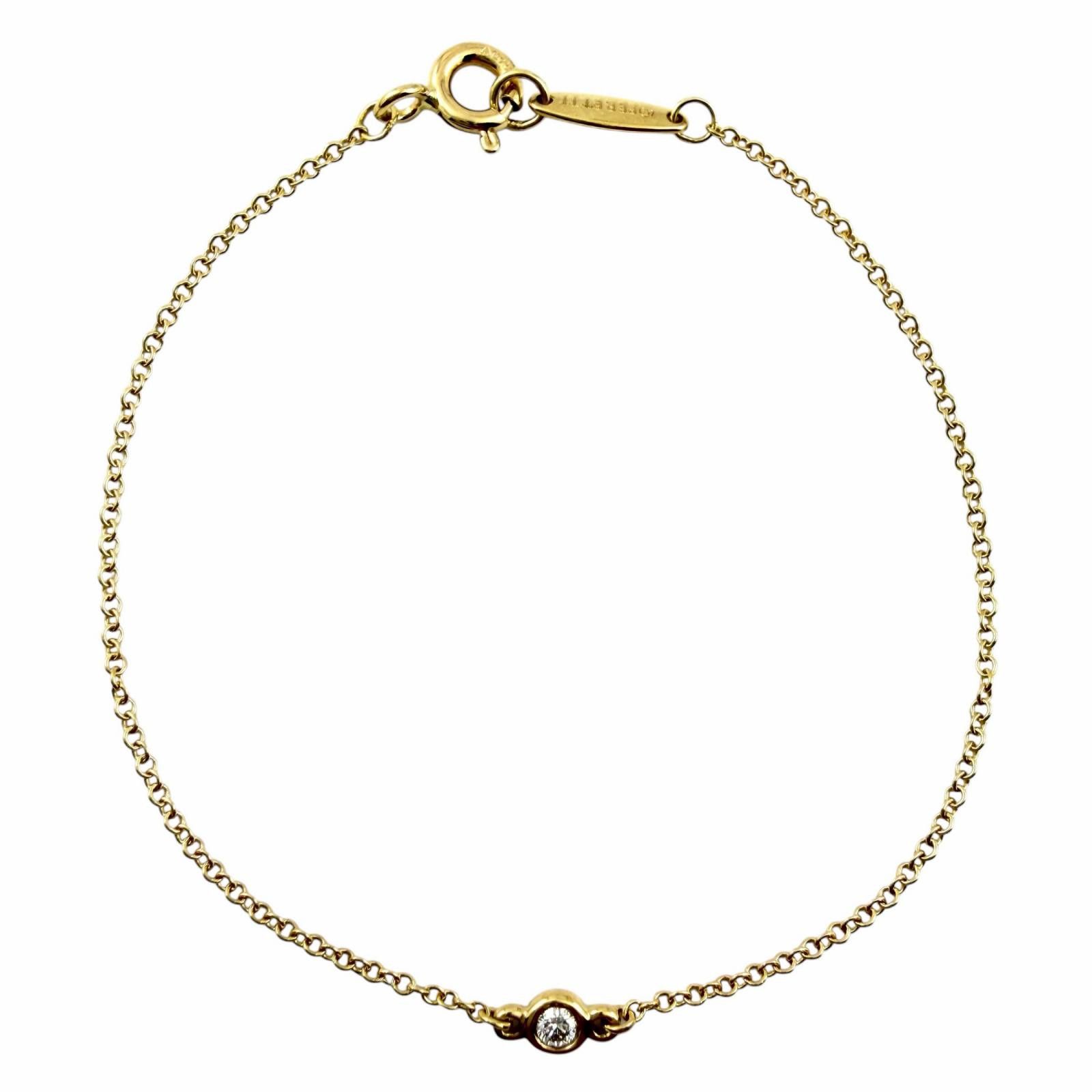 Tiffany & Co. Tiffany & Co. Tiffany & Co. Au750 Diamond Bracelet Precious Metal Bracelet DUTY FREE for USA Size ONE SIZE - 1 Thumbnail