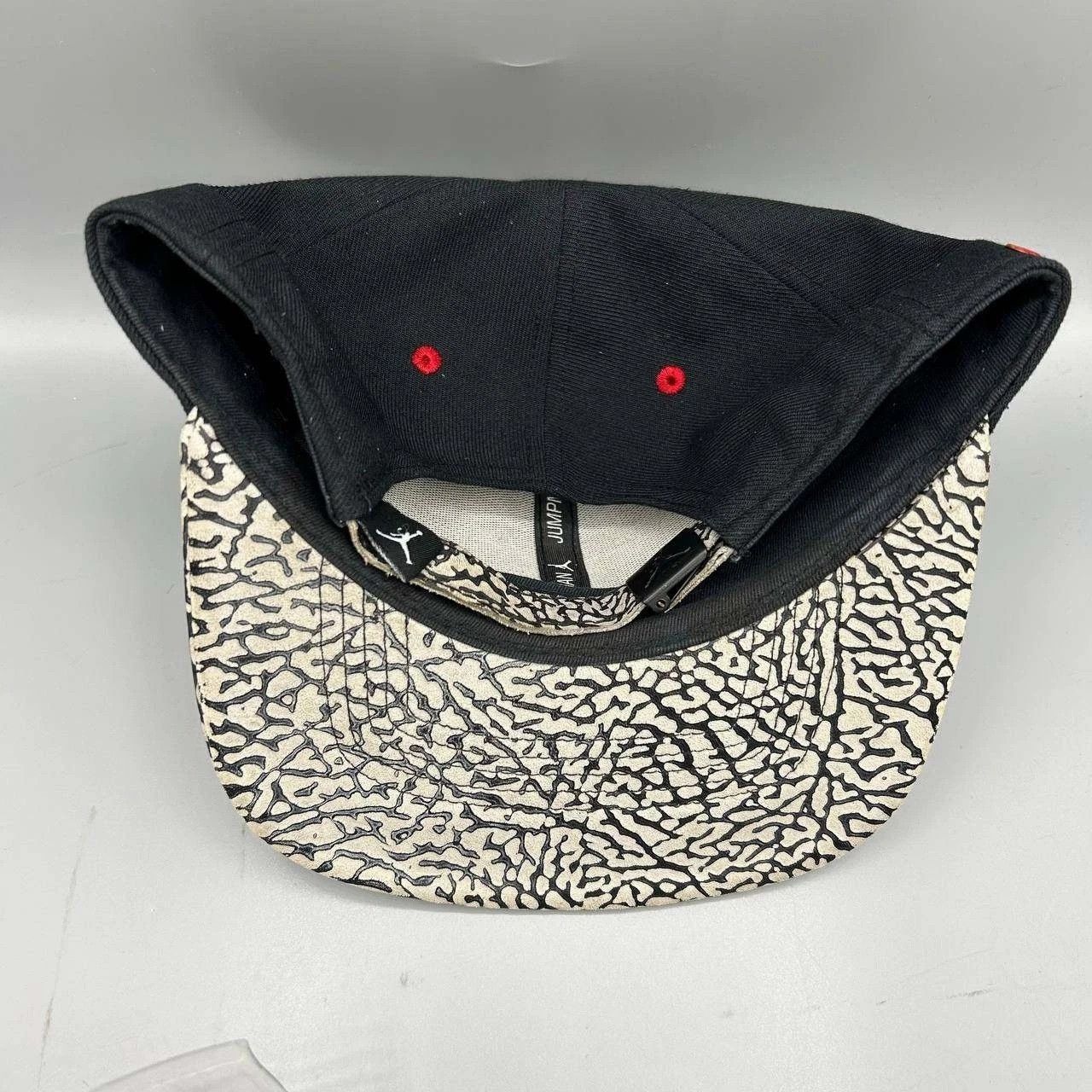 Jordan Brand Air Jordan Hat Men Cement Elephant Embroidered Strap Back Size ONE SIZE - 4 Thumbnail