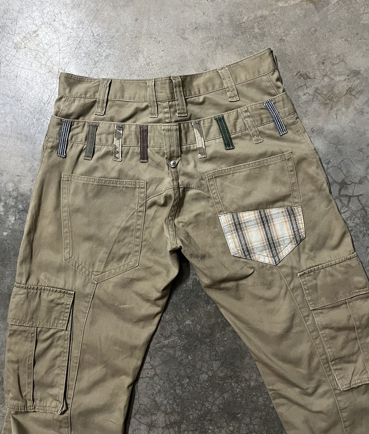 PPFM double waist barcedos multipocket tactical cargo pant Size US 33 - 7 Thumbnail
