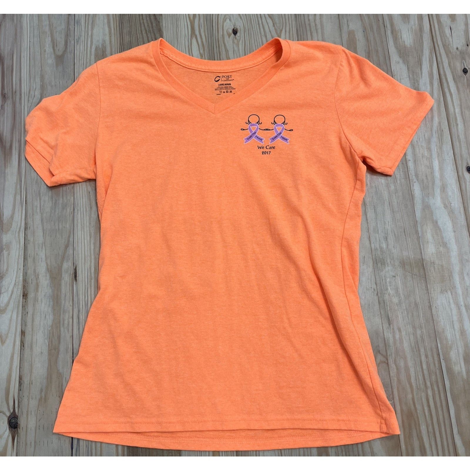 Port Authority Pine Island Florida Breast Cancer Awareness TShirt Women M Size M / US 6-8 / IT 42-44 - 1 Thumbnail