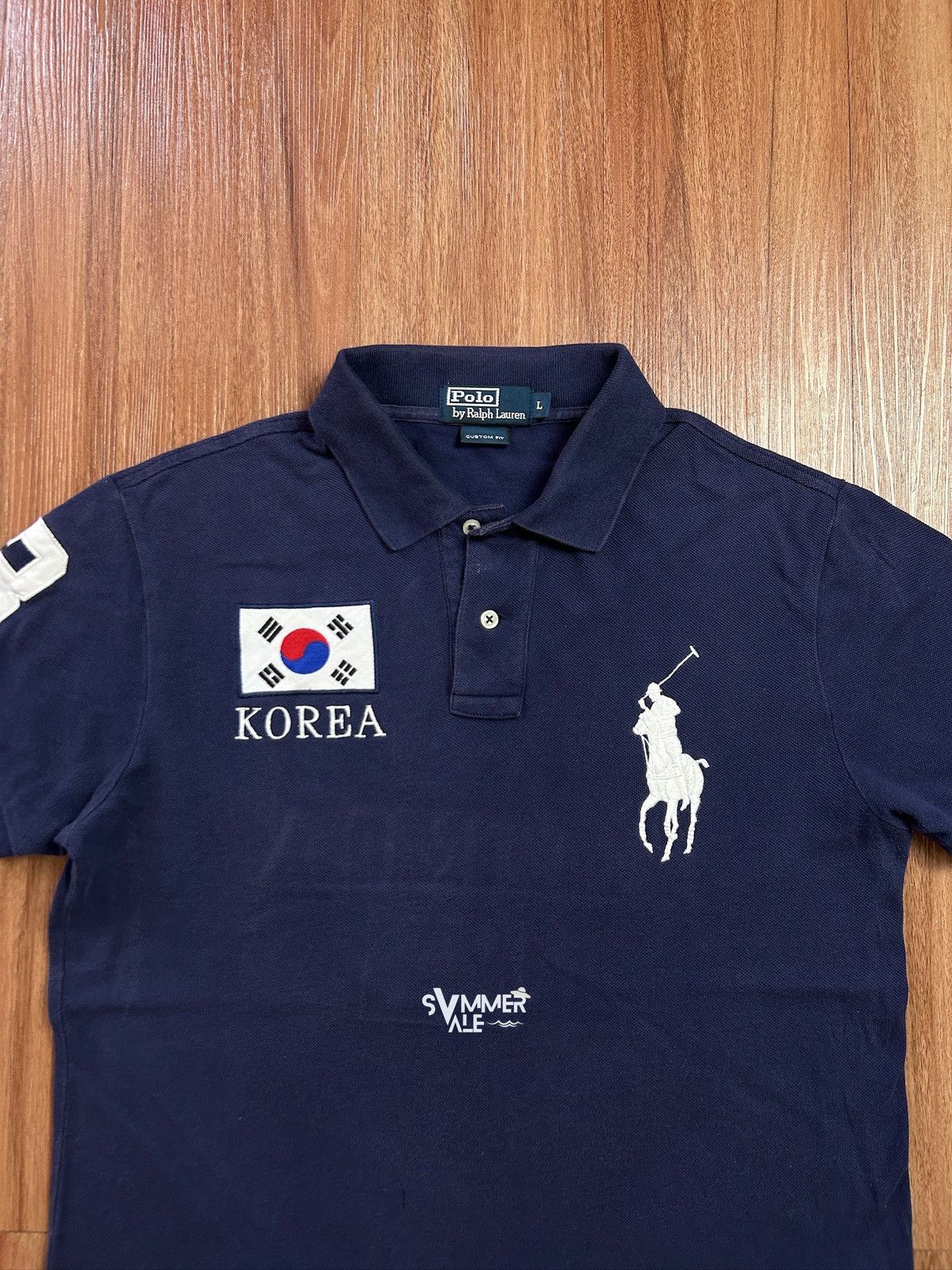 Polo Ralph Lauren × Ralph Lauren 🐎Polo Shirt by Ralph Lauren Big Logo Korea🇰🇷 Size US L / EU 52-54 / 3 - 8 Thumbnail