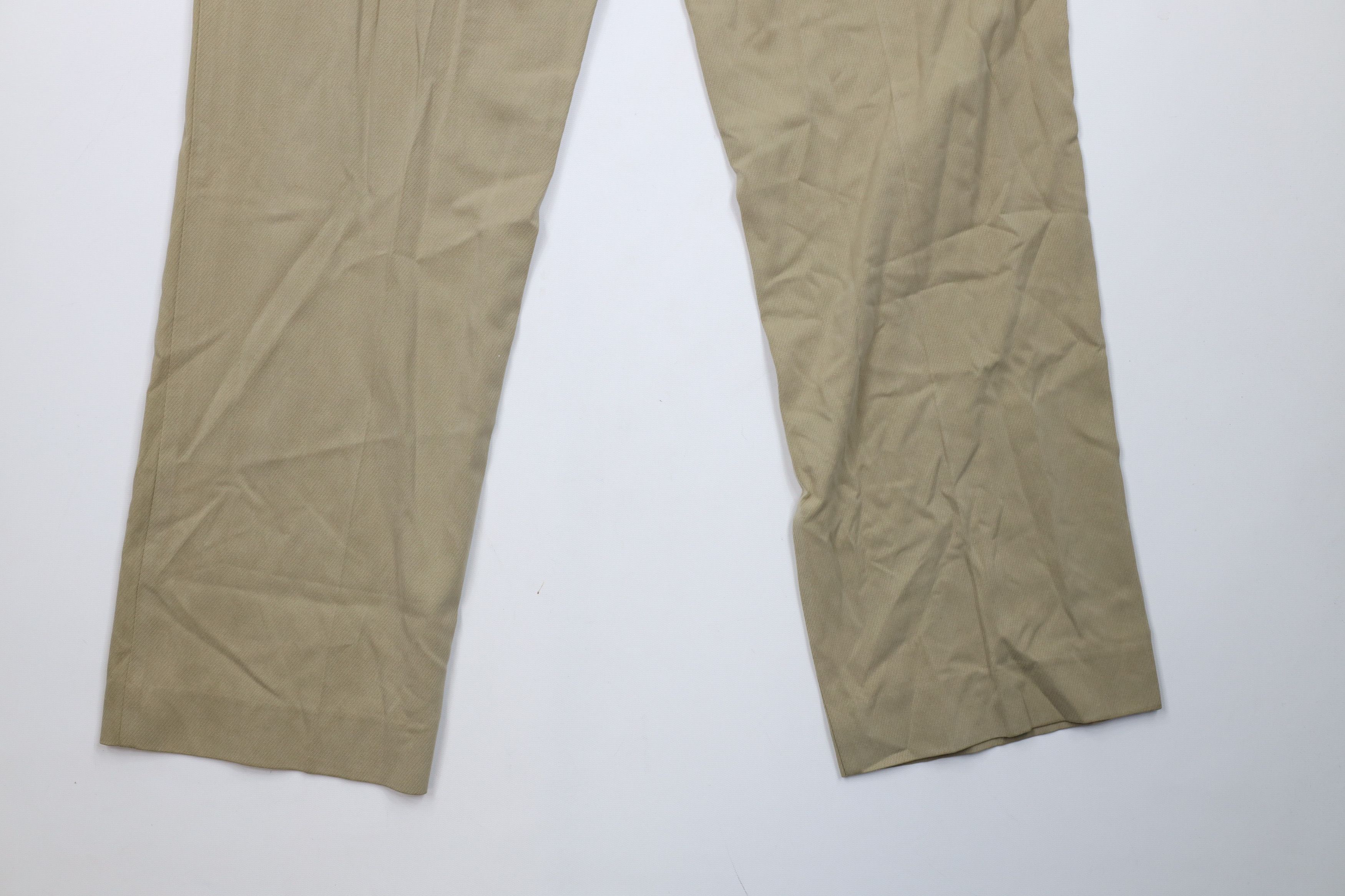 Tommy Bahama Vintage Tommy Bahama Silk Blend Wide Leg Chino Pants Beige Size US 36 / EU 52 - 12 Thumbnail