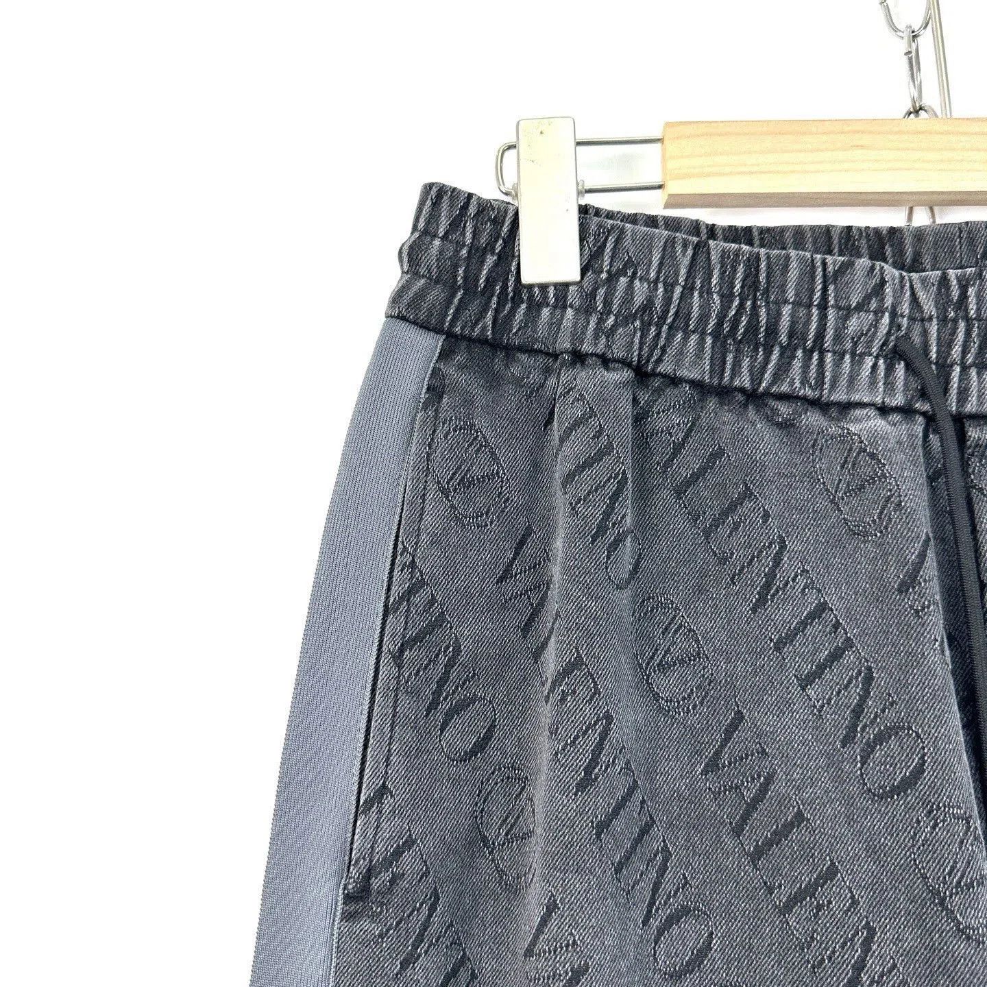 Valentino Valentino Gray Logo Print Casual Jeans. Size US 30 / EU 46 - 5 Thumbnail