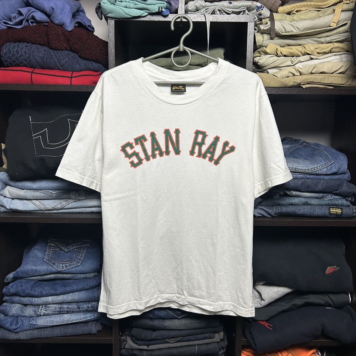 Stan Ray Vintage Stan Ray Big Logo designer streetwear tee size S Size US S / EU 44-46 / 1 - 1 Thumbnail