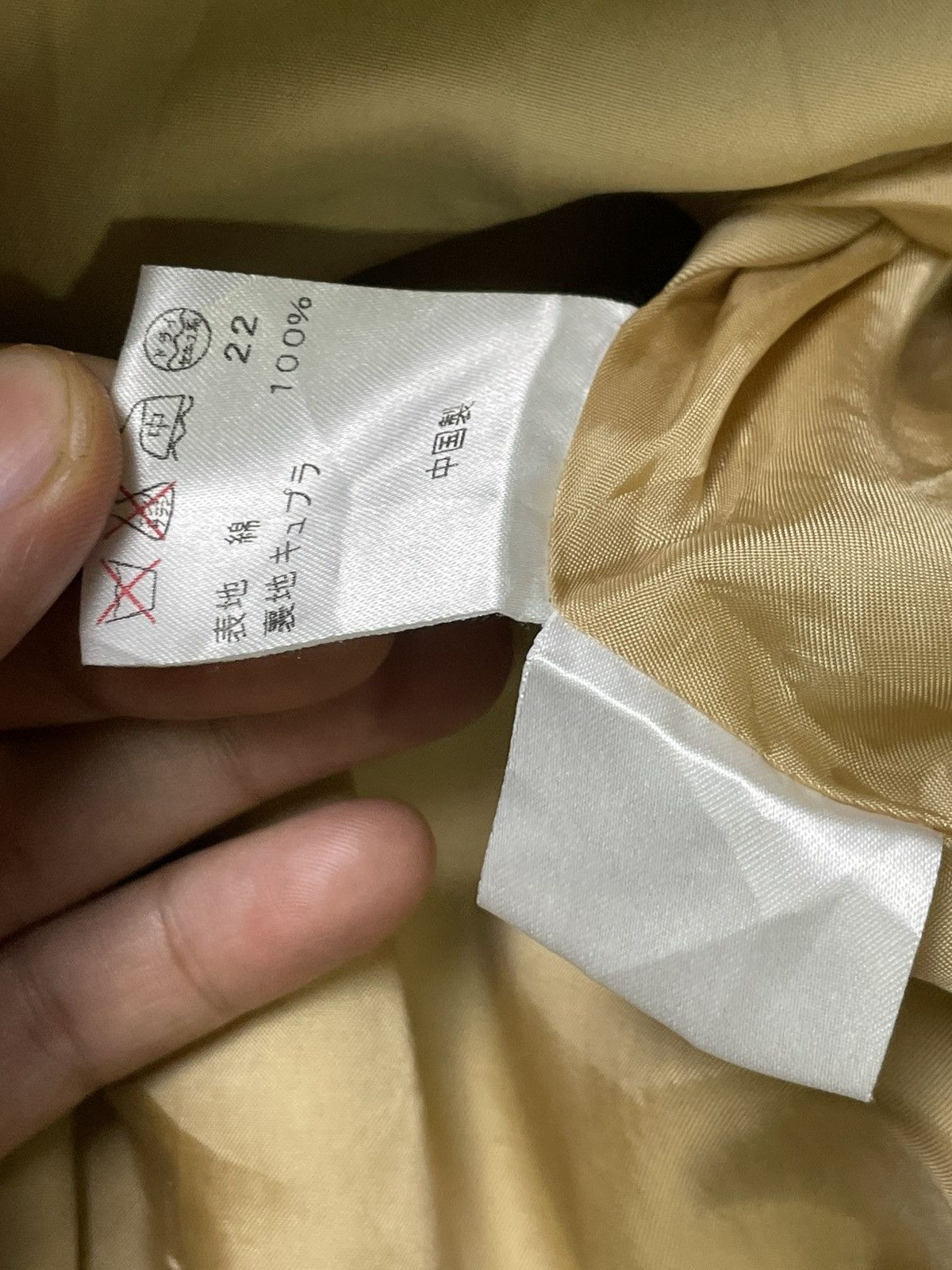Ralph Lauren × Ralph Lauren Black Label × Vintage Ralph Lauren Double Breasted Twill Trench Coat (47) Size US XS / EU 42 / 0 - 8 Thumbnail