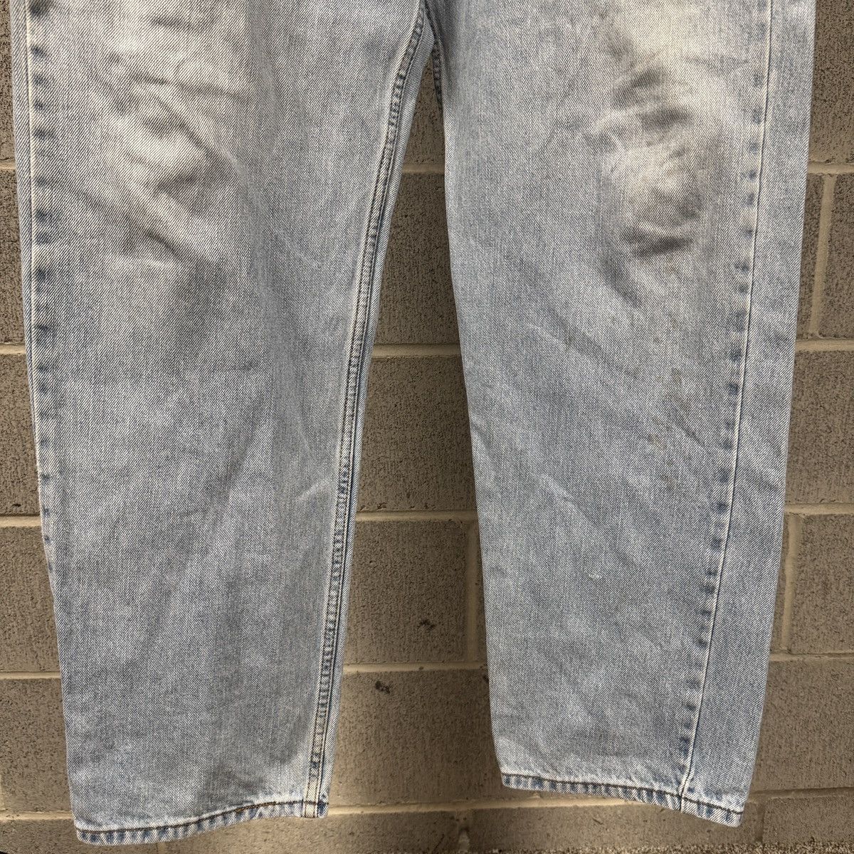Vintage Levi's 550 Baggy Thrashed Faded Jeans ERD Grunge Chrome Size US 38 / EU 54 - 4 Thumbnail