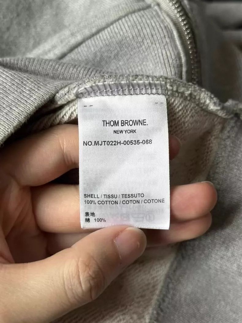 Thom Browne Thom browne Gray knitted jacket 2504-Nextarrow Size US L / EU 52-54 / 3 - 4 Thumbnail