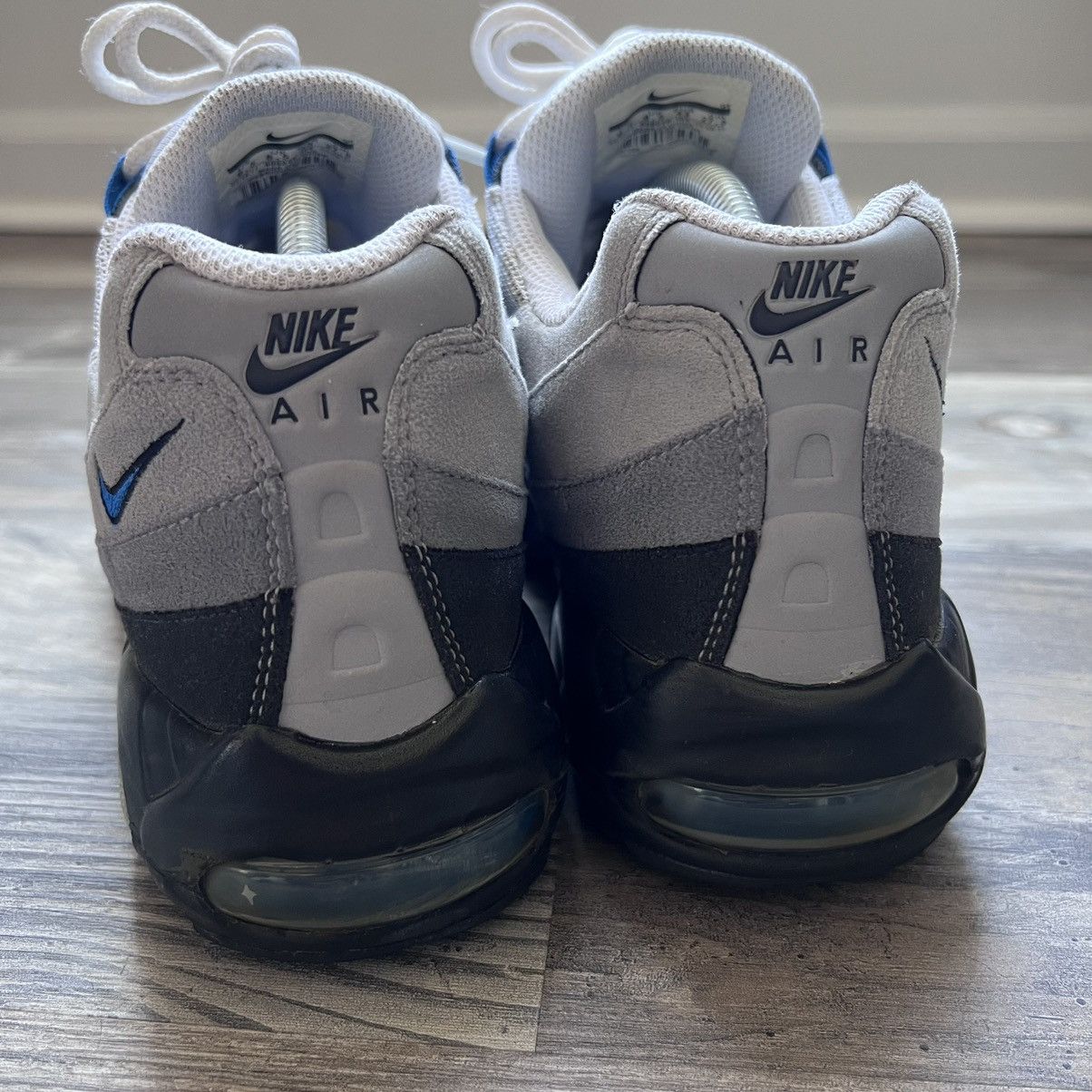 Nike S/S 2011 Nike Air Max 95 "Blue Spark" Size US 9.5 / EU 42-43 - 5 Thumbnail