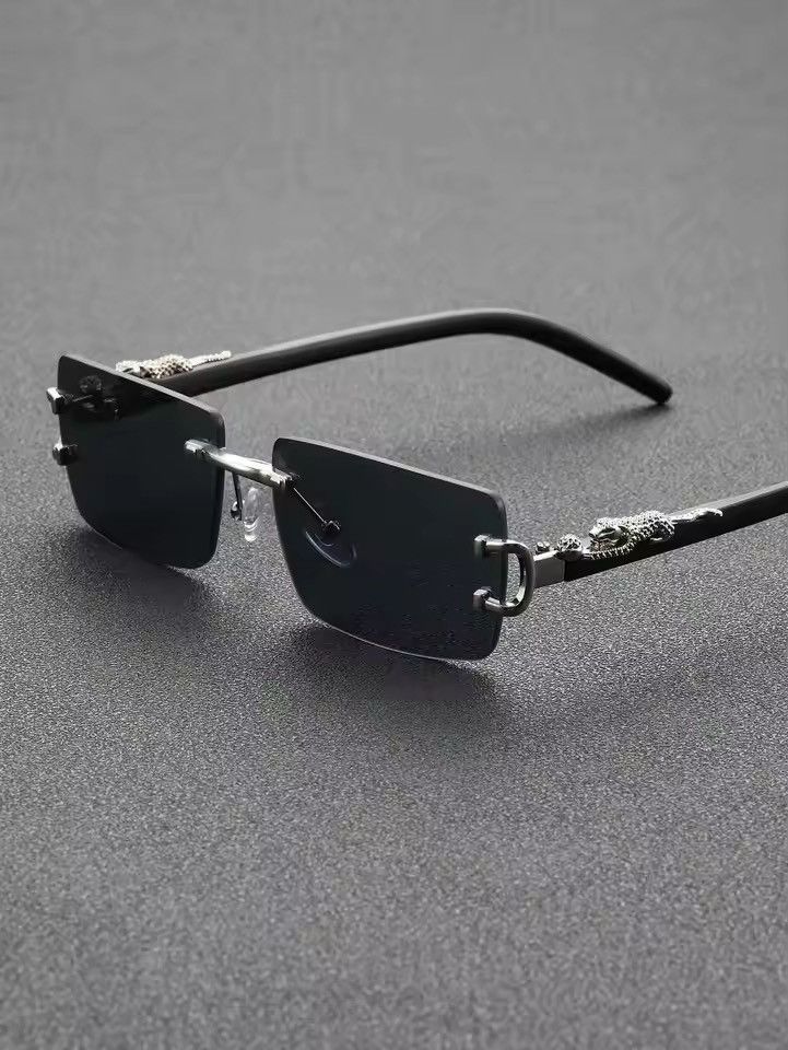 Electric Visual Unisex Classic Square Frame Leopard Sunglases Size ONE SIZE - 2 Thumbnail