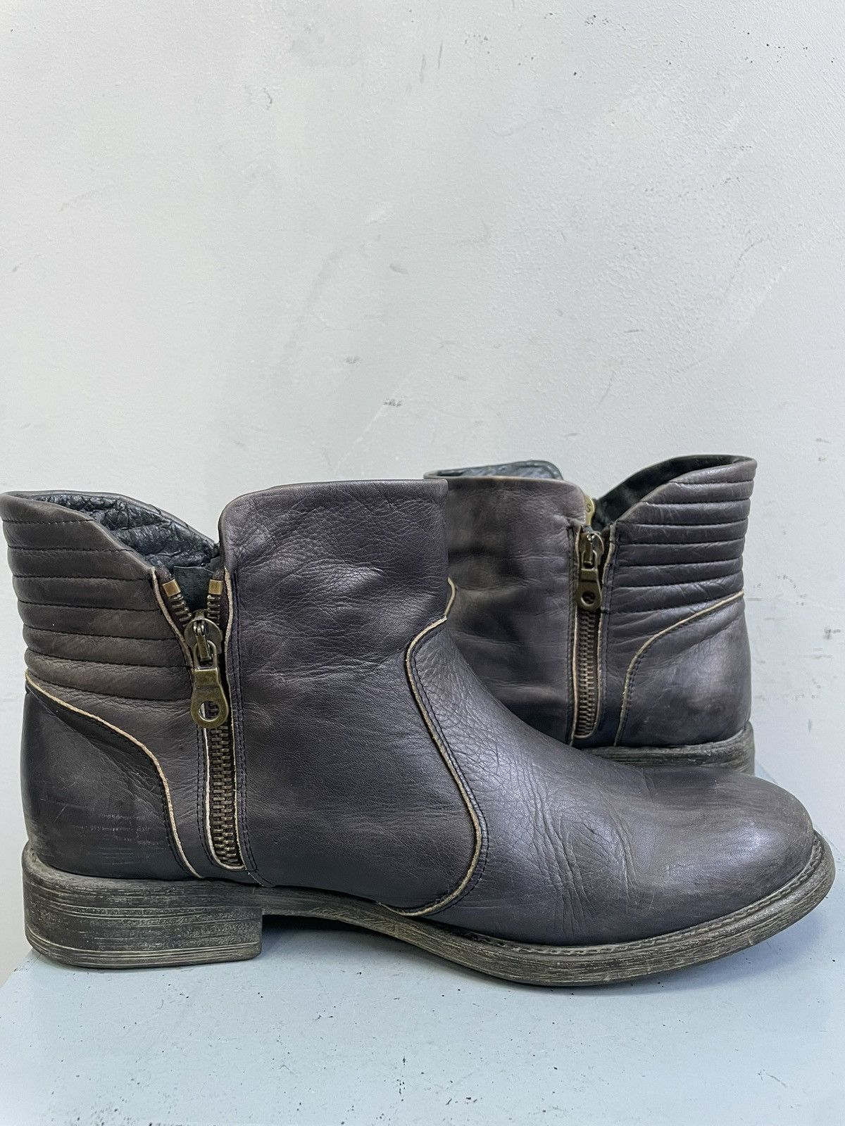 Other Moto style guidi Leather Boots Statement artisan Style Size US 8 / EU 41 - 9 Thumbnail