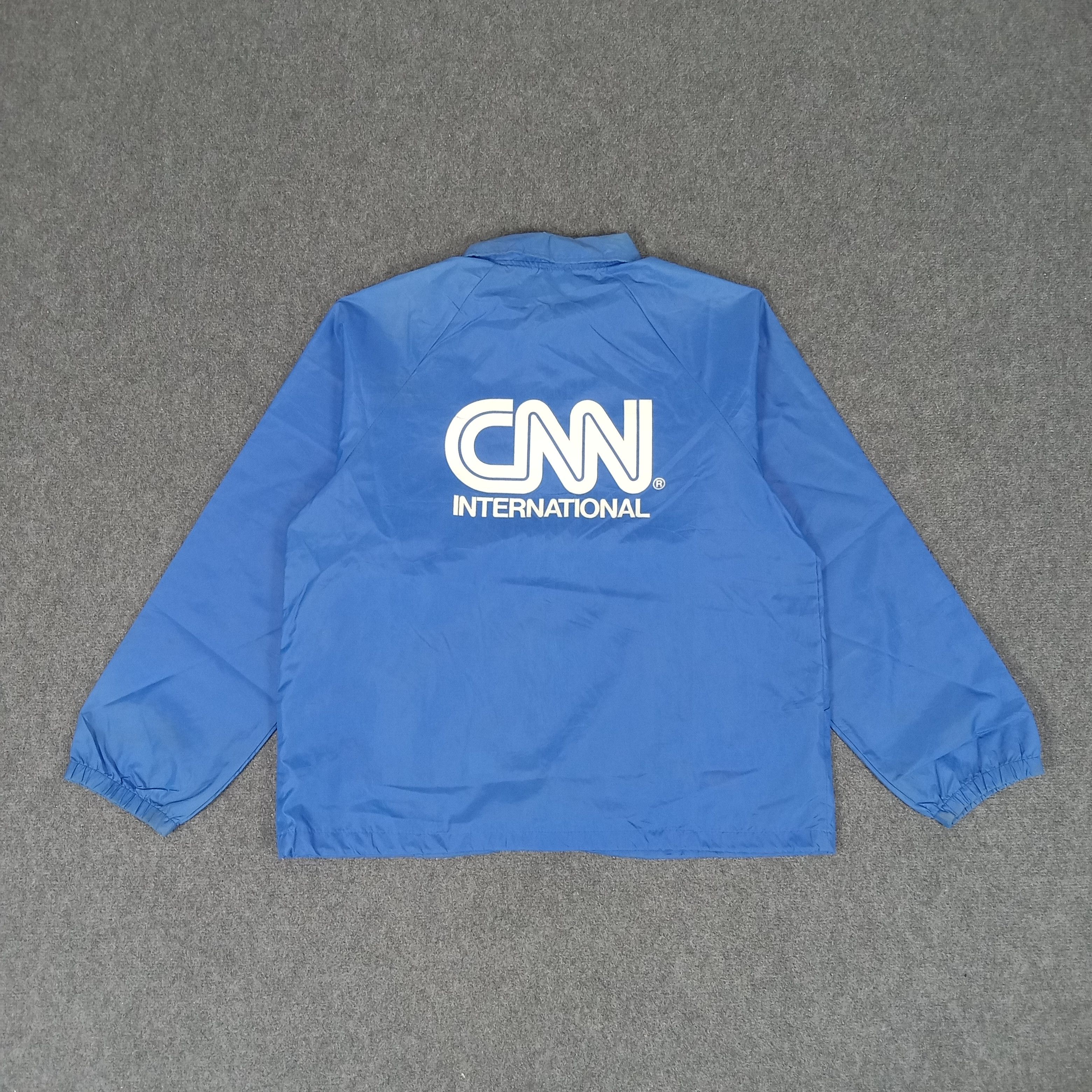 Other CNN International Media Company Windbreaker Jacket Size US L / EU 52-54 / 3 - 1 Thumbnail