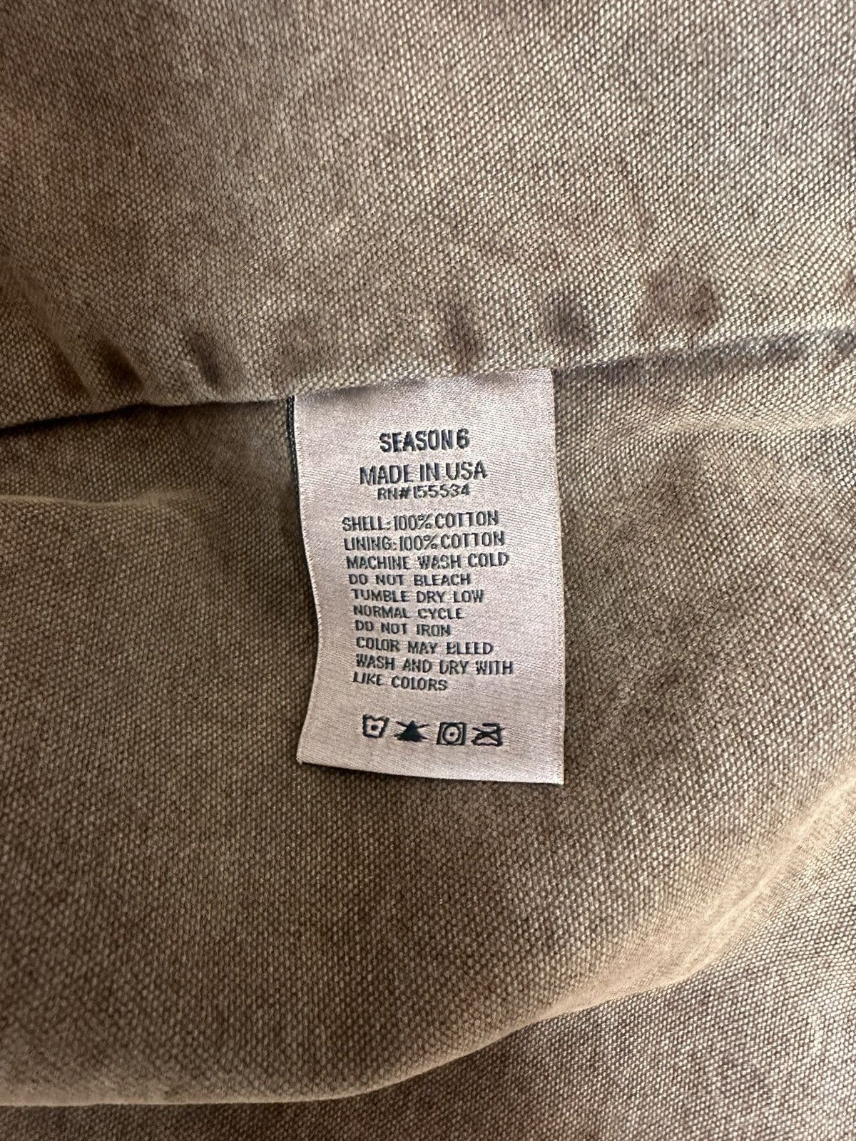 Yeezy YEEZY SEASON 6 capenter coat jacket Size US S / EU 44-46 / 1 - 4 Thumbnail