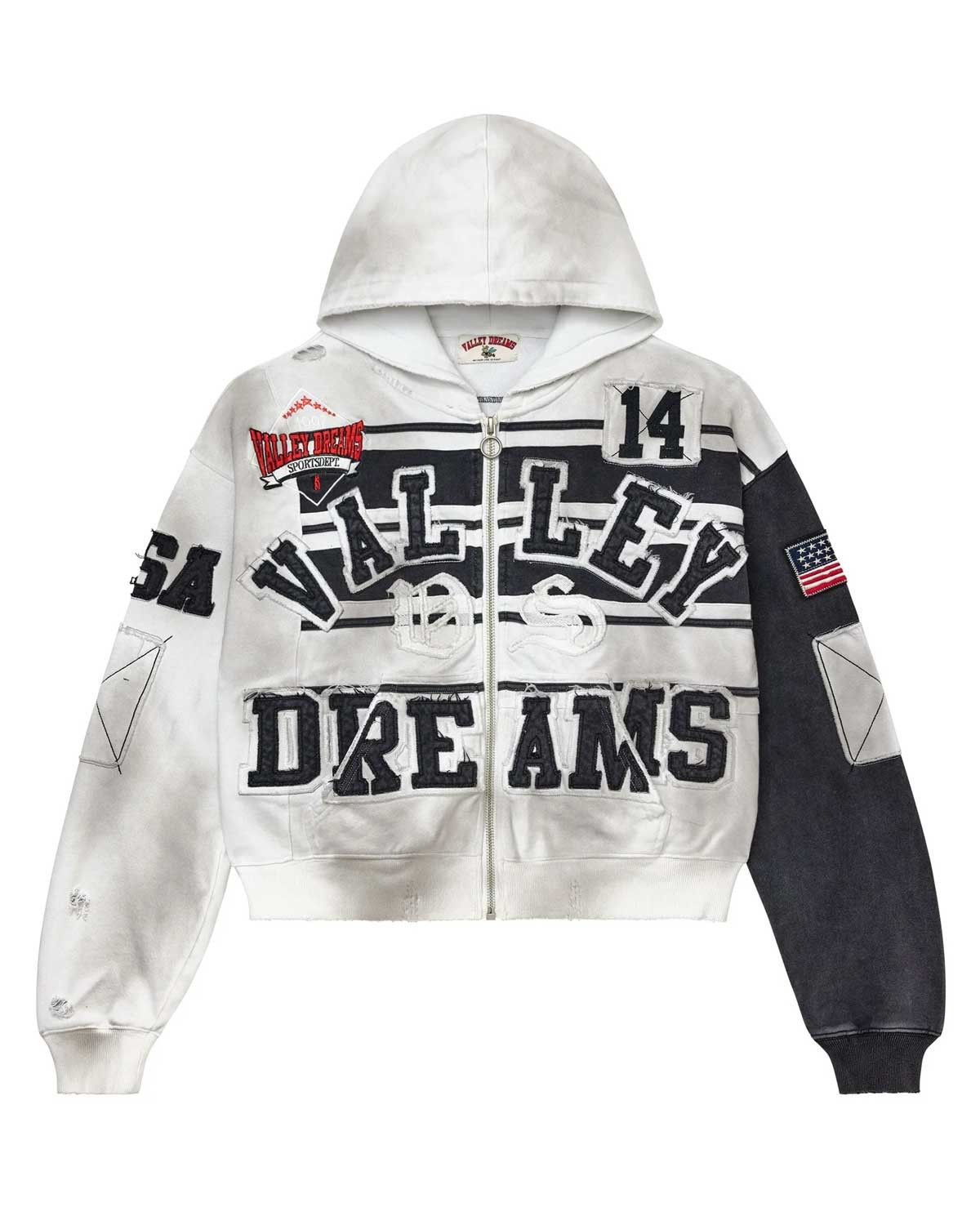 Vale Forever Collage Zip Up Hoodie Oreo Size US XL / EU 56 / 4 - 1 Thumbnail