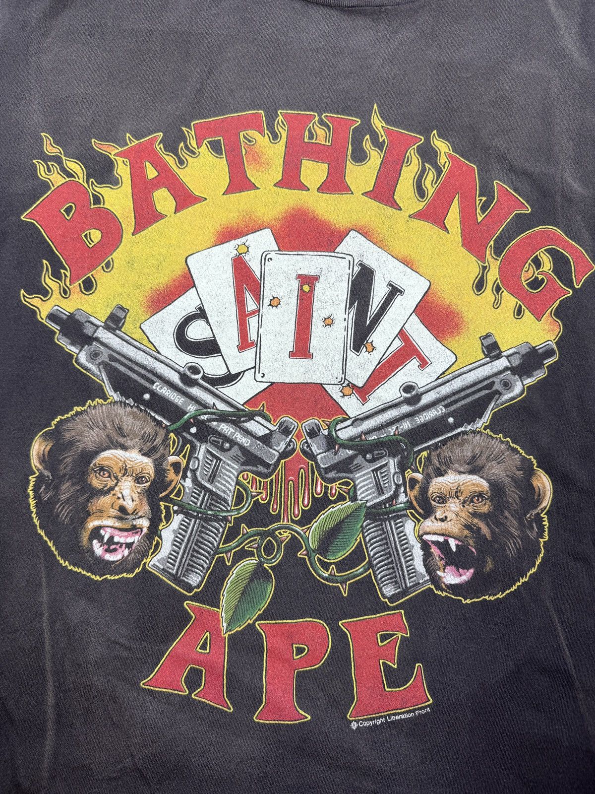 Bape × Saint Michael BAPE GRAPHIC PRINT T-SHIRT Size US XL / EU 56 / 4 - 3 Thumbnail