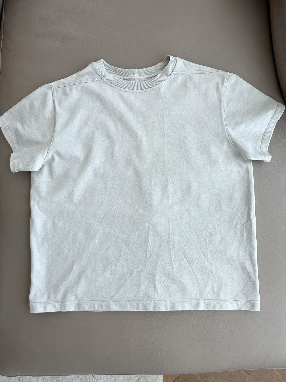Rick Owens Rick Owens “Oyster” Heavy Knit Tee Size US L / EU 52-54 / 3 - 2 Thumbnail