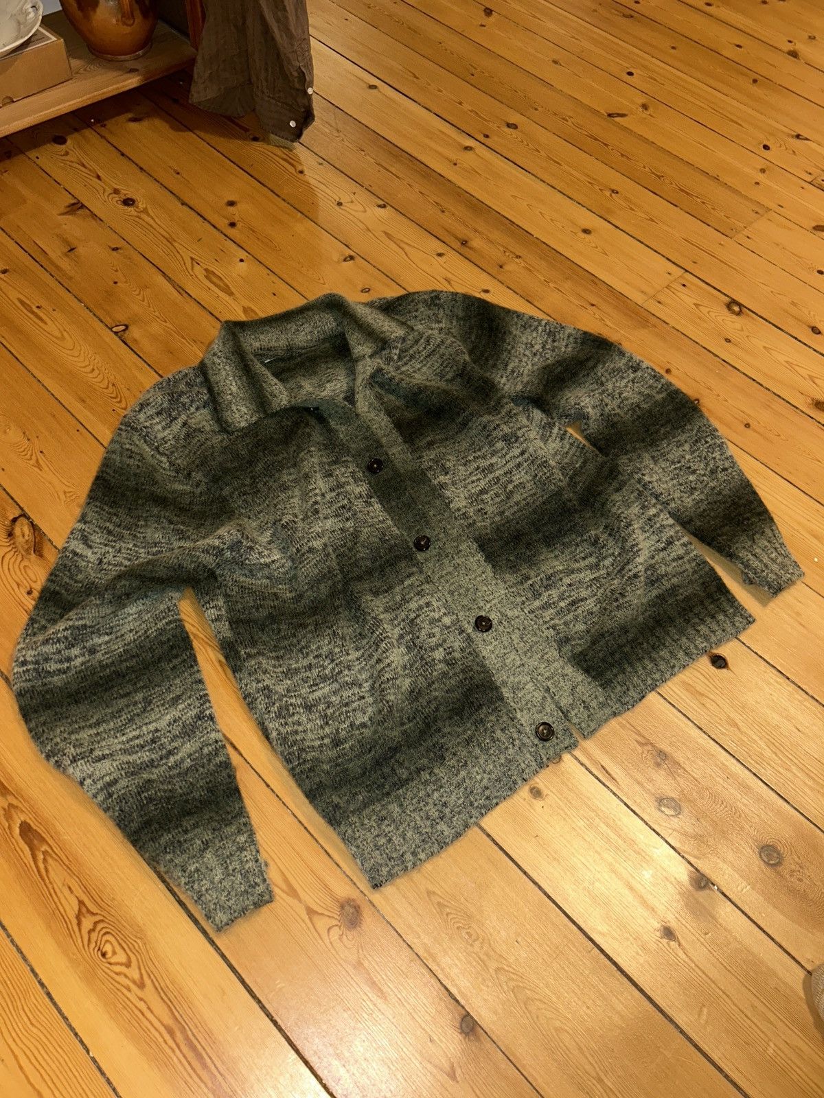 Norse Projects Mohair Cardigan Sweater, NORSE Size US XL / EU 56 / 4 - 1 Thumbnail