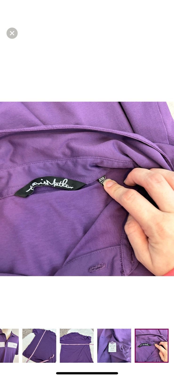 TravisMathew Travis Mathew XXL purple golf polo shirt Size US XXL / EU 58 / 5 - 4 Thumbnail