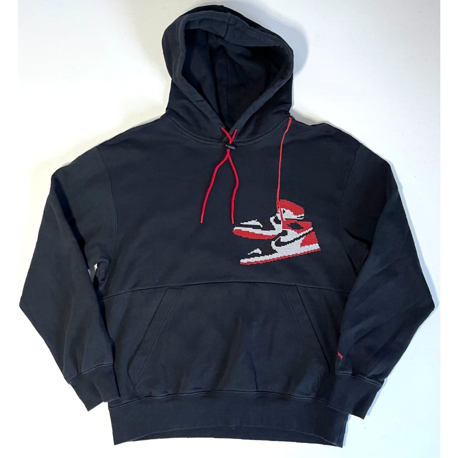 Jordan Brand Nike Air Jordan 1 Retro Jumpman Holiday Hoodie Mens Hoodie Black CT3457-010 L Size US L / EU 52-54 / 3 - 6 Thumbnail