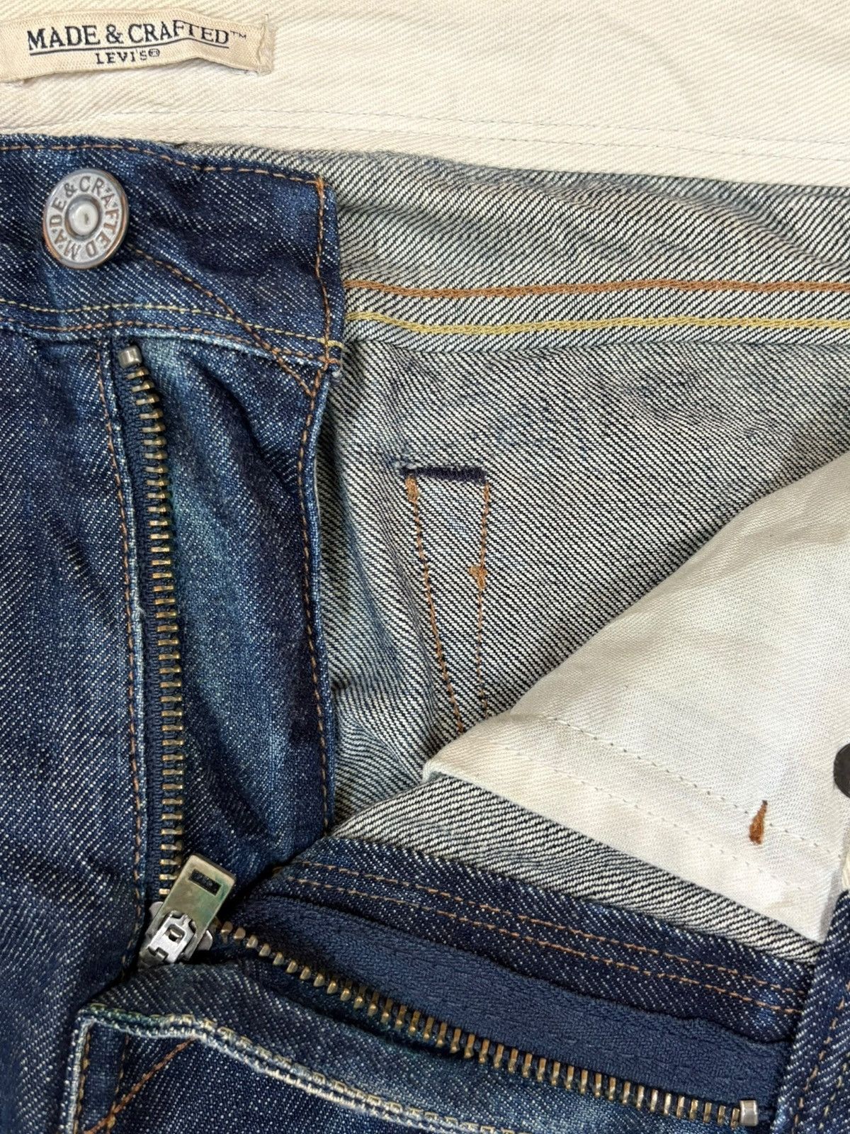 Levi's Made & Crafted Vintage Y2k Levis Made & Crafted Blue Wash Jeans Size US 31 - 10 Thumbnail