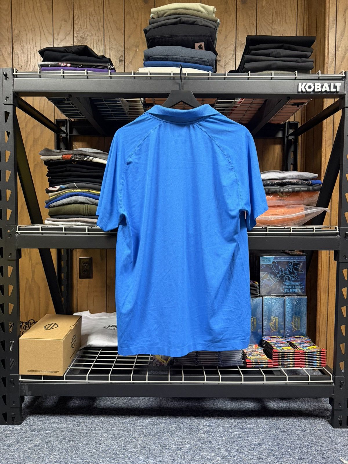 Fabletics Fabletics Men’s Blue Active Polo Size XL Size US XL / EU 56 / 4 - 2 Thumbnail