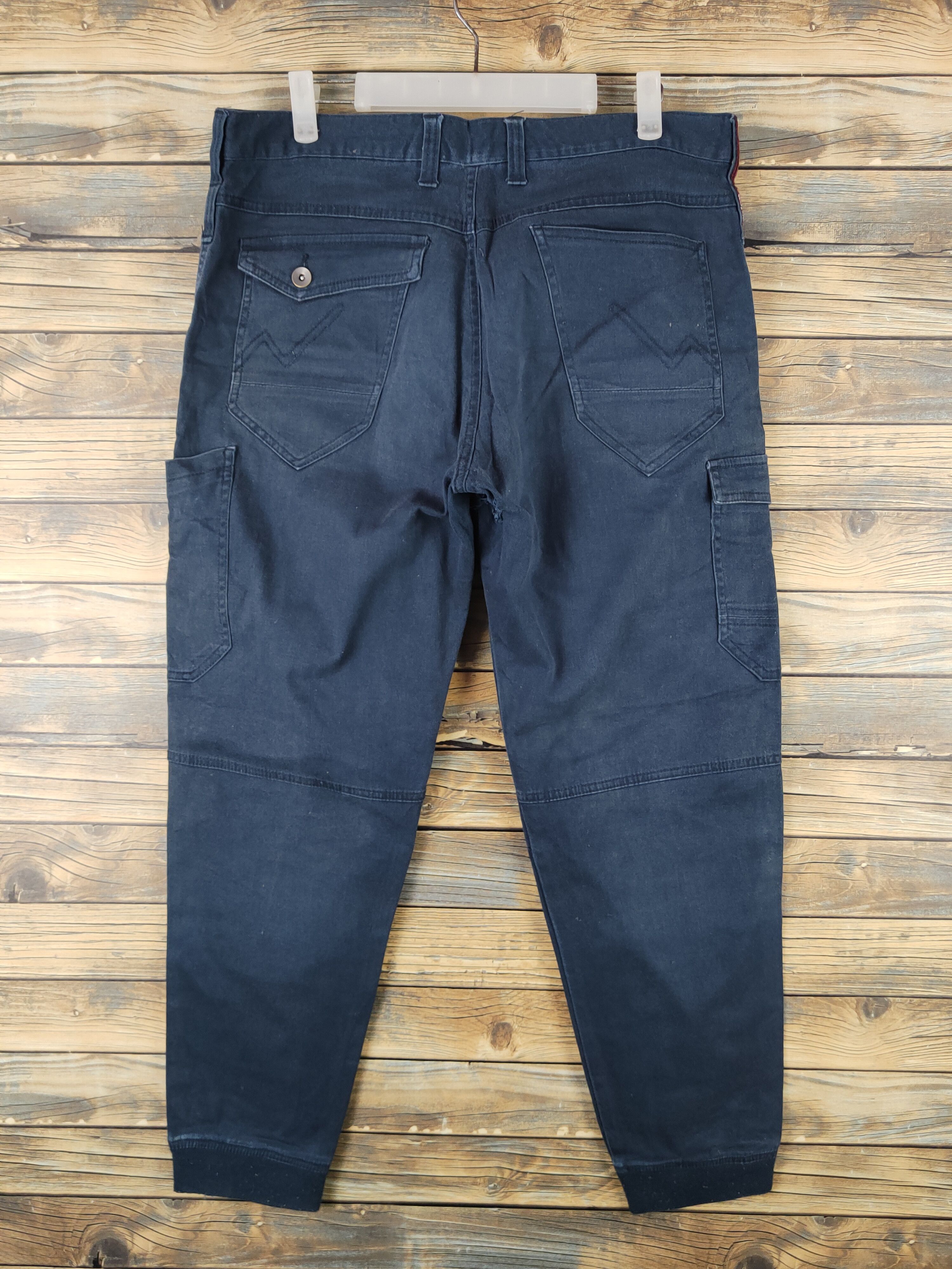 Japanese Brand DL Japanese Brand Navy Multipocket Joggers #2339 Size US 34 / EU 50 - 8 Thumbnail