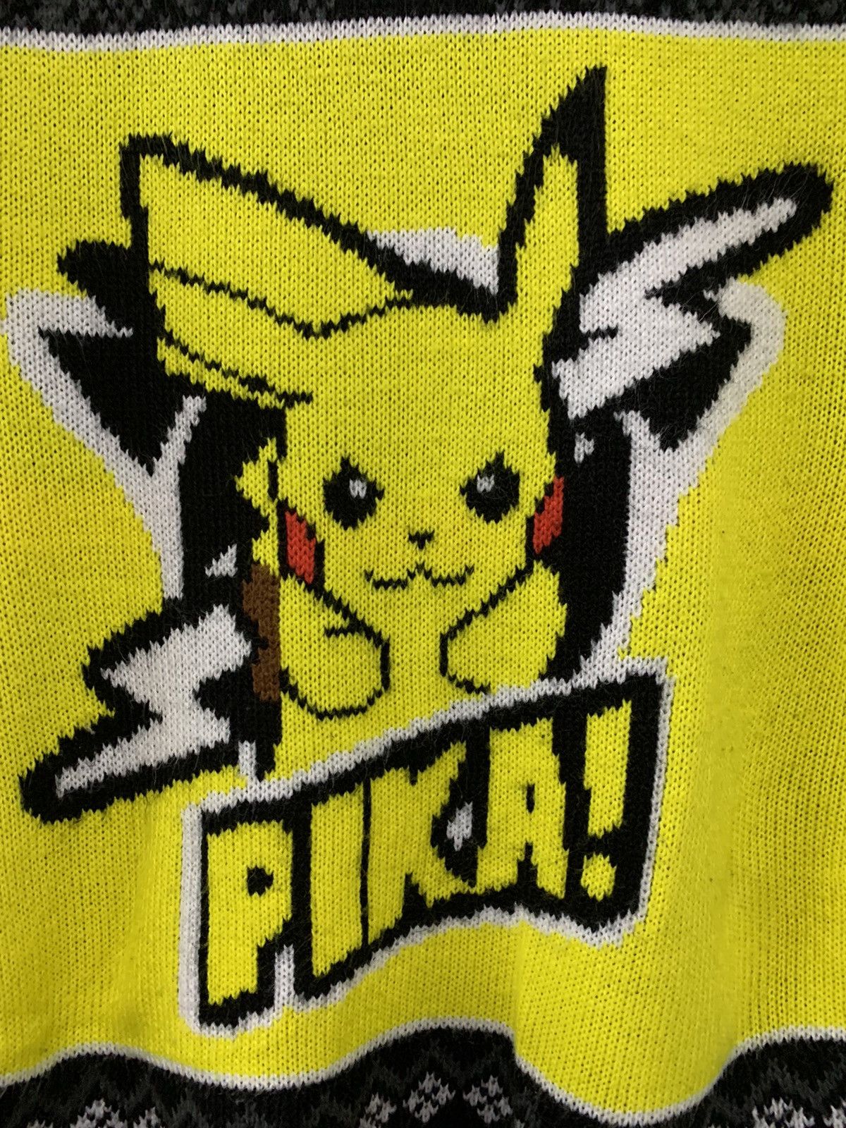 Nintendo × Pokemon Pikachu PIKA! 25th Year Anniversary Knitwear Size XXS / US 00 / IT 34 - 3 Thumbnail