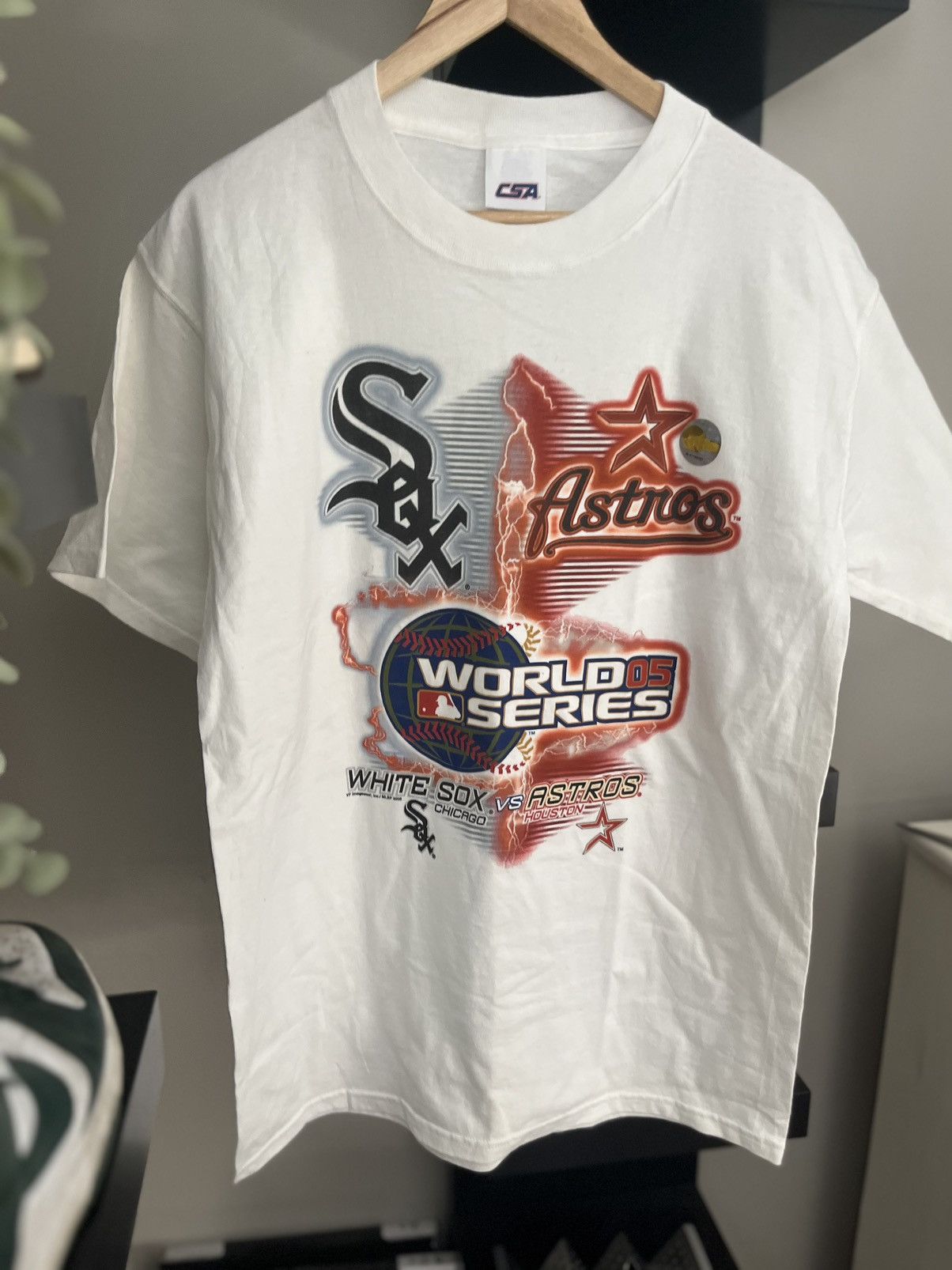 CSA Vintage Astros vs white Sox world seris Size US L / EU 52-54 / 3 - 1 Thumbnail