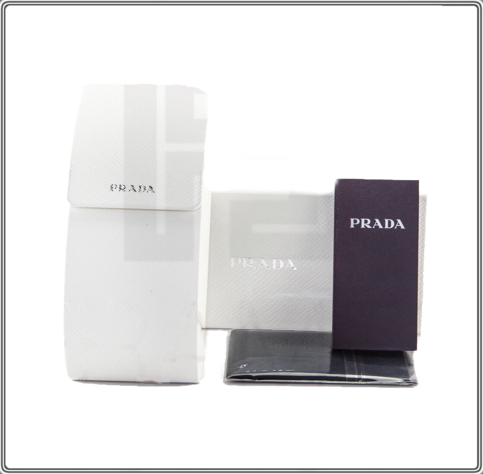 Prada PRADA DUPLE Rectangular PR09XS White Fashion Sunglasses 09X Size ONE SIZE - 12 Thumbnail