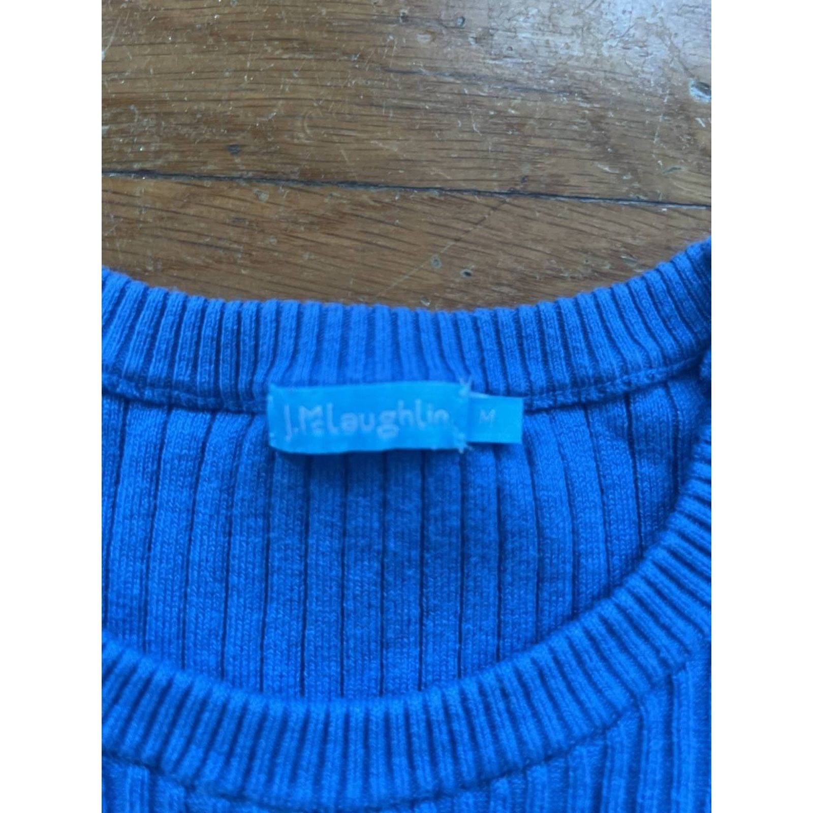 J.McLaughlin J Mclaughlin Seaspray Sweater Blue Medium A001691 Size M / US 6-8 / IT 42-44 - 2 Thumbnail