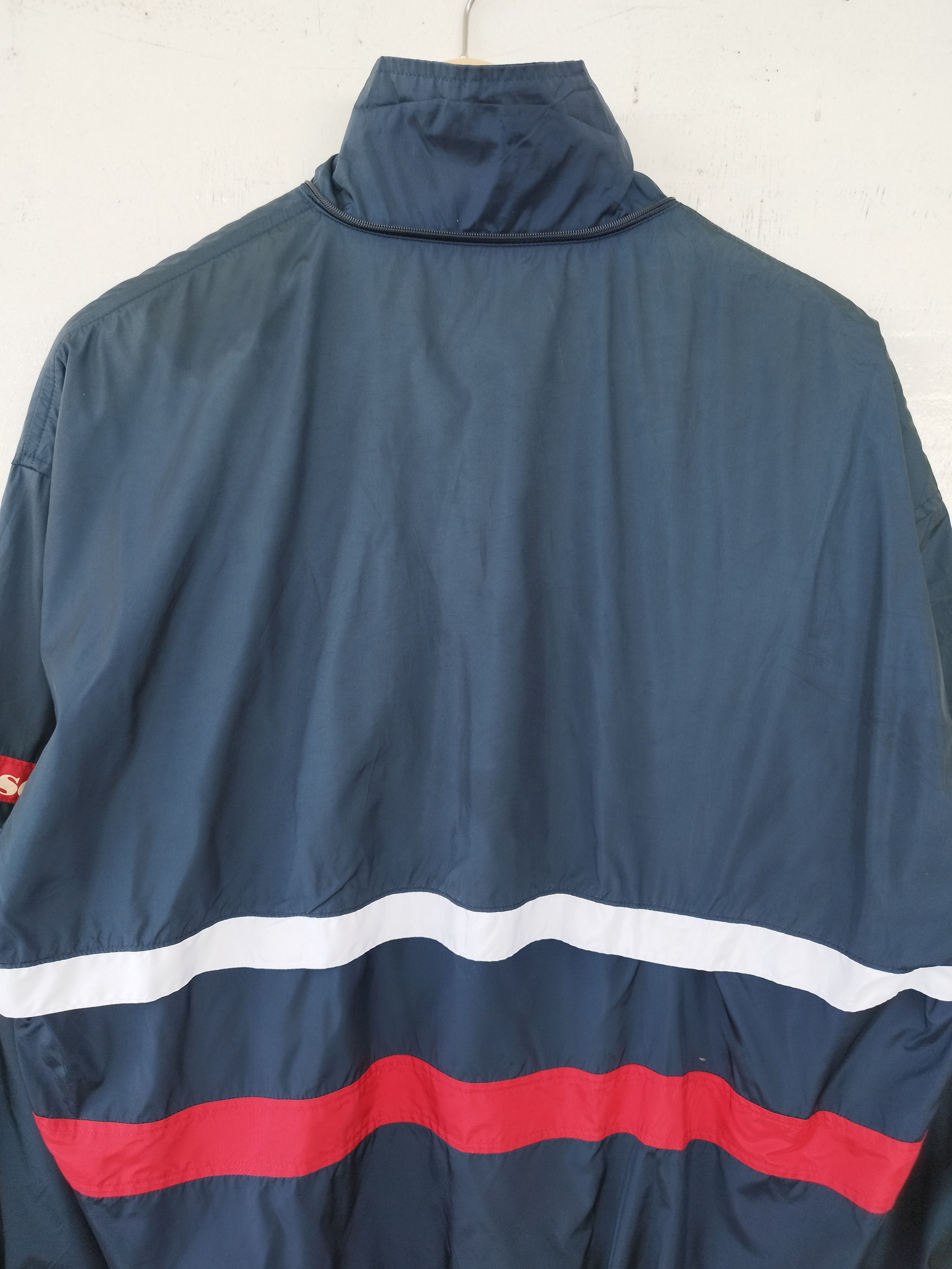 Ellesse Vintage 90s Vintage Ellese jacket windbreaker colour block Size US L / EU 52-54 / 3 - 4 Thumbnail