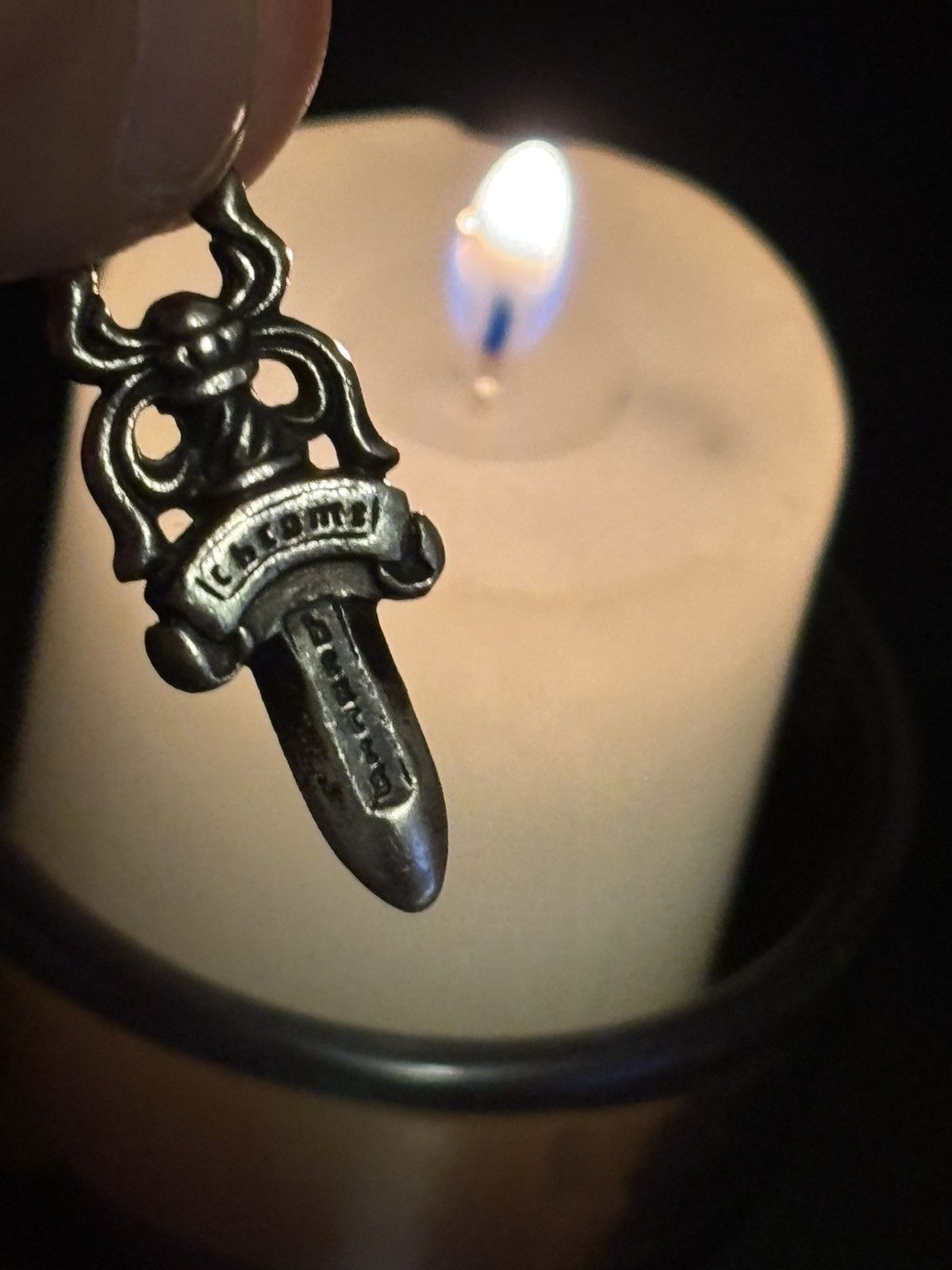 Chrome Hearts Chrome Hearts Dagger Pendant Zip Charm Size ONE SIZE - 2 Thumbnail